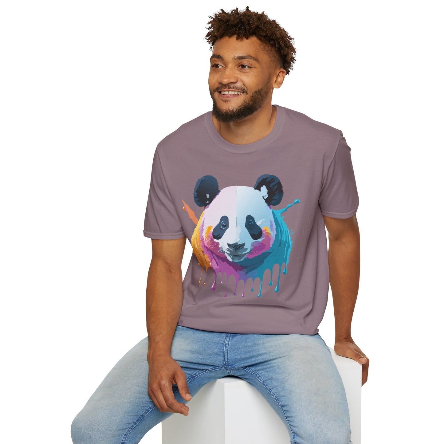 Panda Shirt, T Shirt with Panda, Animal Shirt, Tee Shirt with Animals
