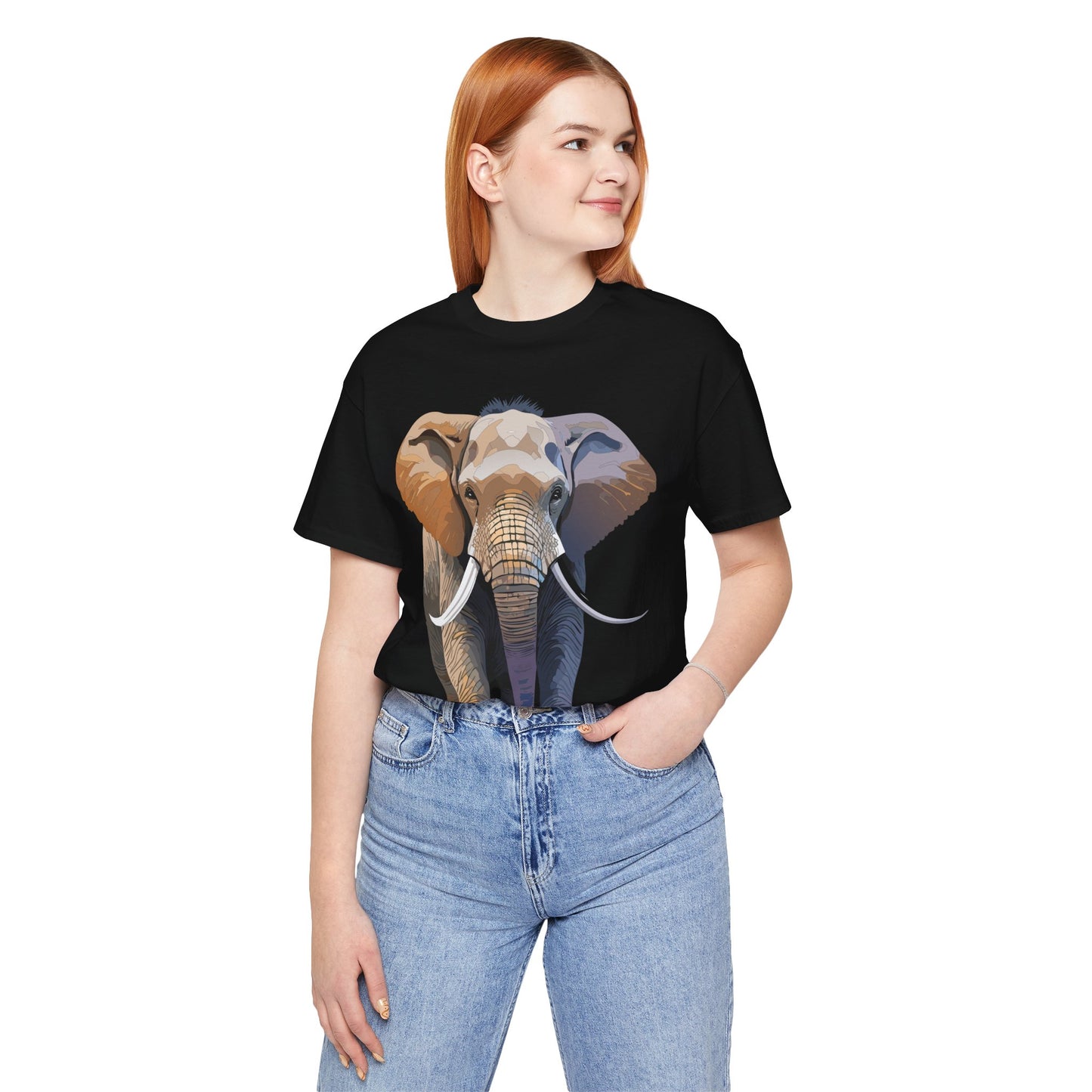 Unisex Animal Shirt, Tee Shirt with Animals, Art Design Tee Shirt, Wild Animals Shirt