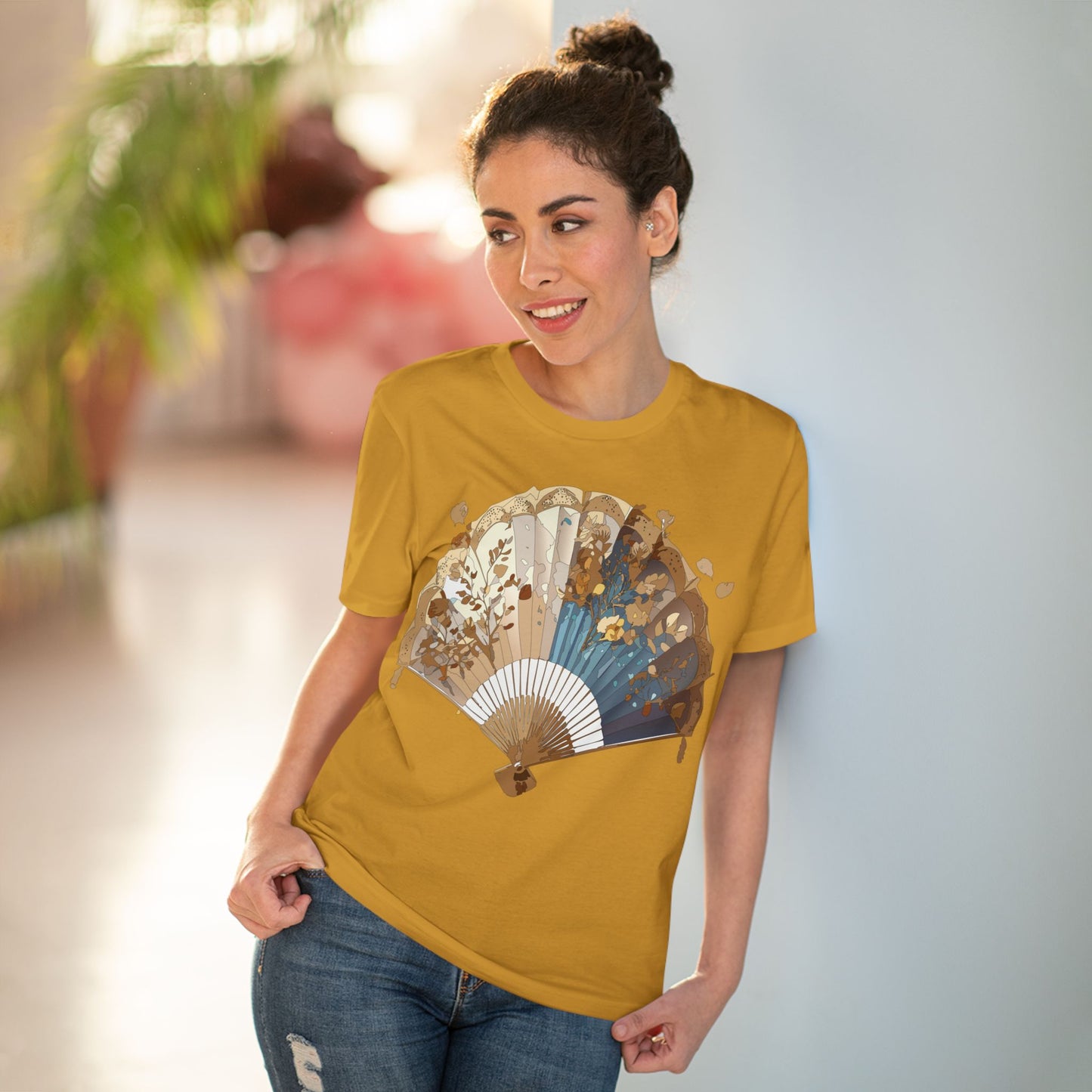 Organic T-shirt with Fan