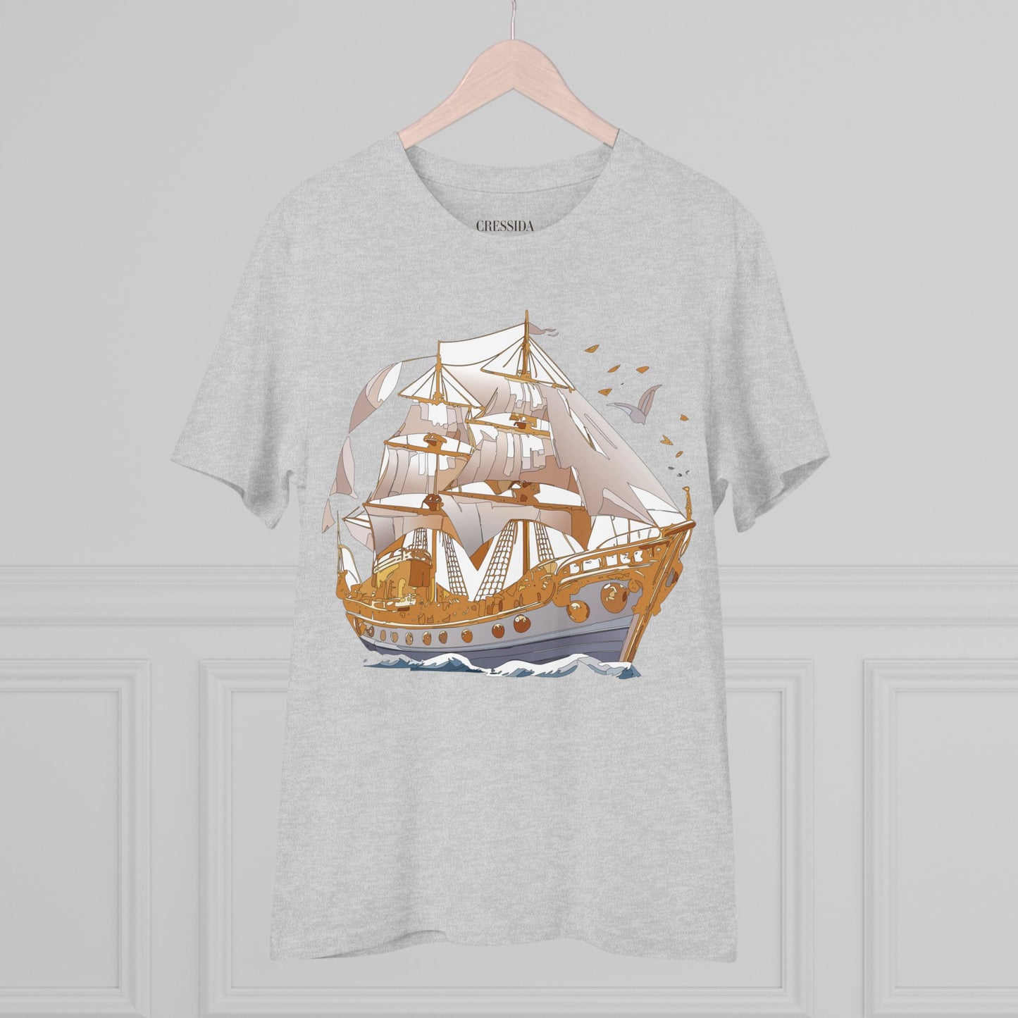 Organic T-shirt with Ship