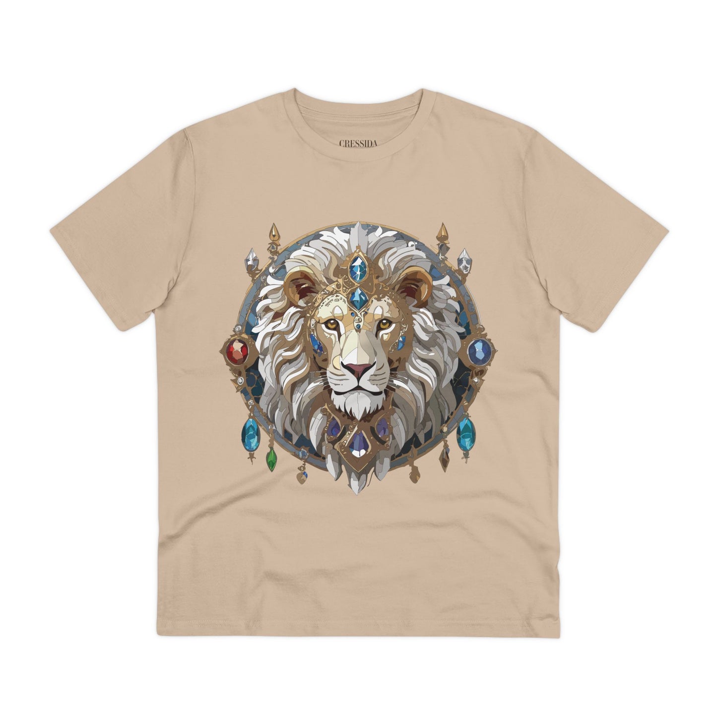 Organic T-shirt with Animals - Lion