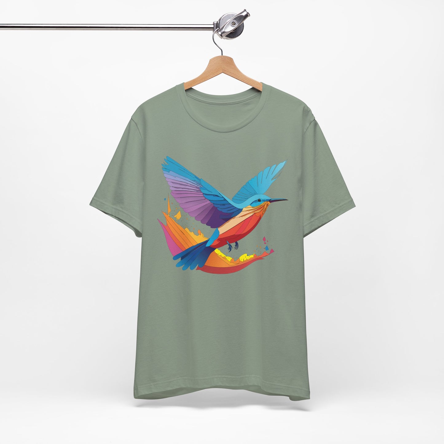 Unisex Animal Shirt, Tee Shirt with Animals, Art Design Tee Shirt, Wild Animals Shirt