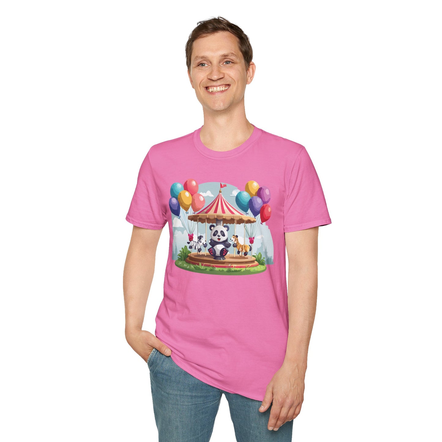 Panda Shirt, T Shirt with Panda, Animal Shirt, Tee Shirt with Animals