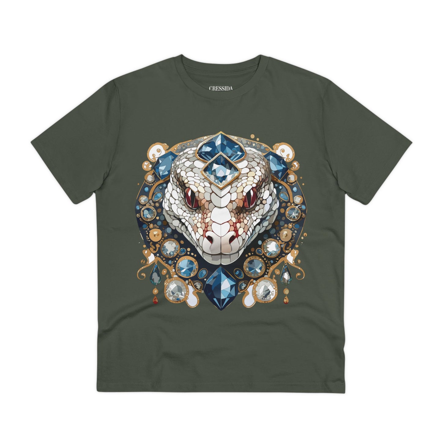 Organic T-shirt with Animals - Python