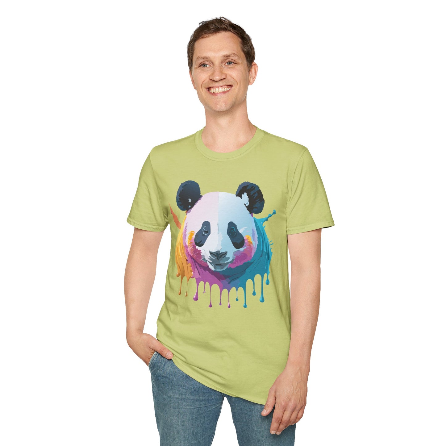 Panda Shirt, T Shirt with Panda, Animal Shirt, Tee Shirt with Animals
