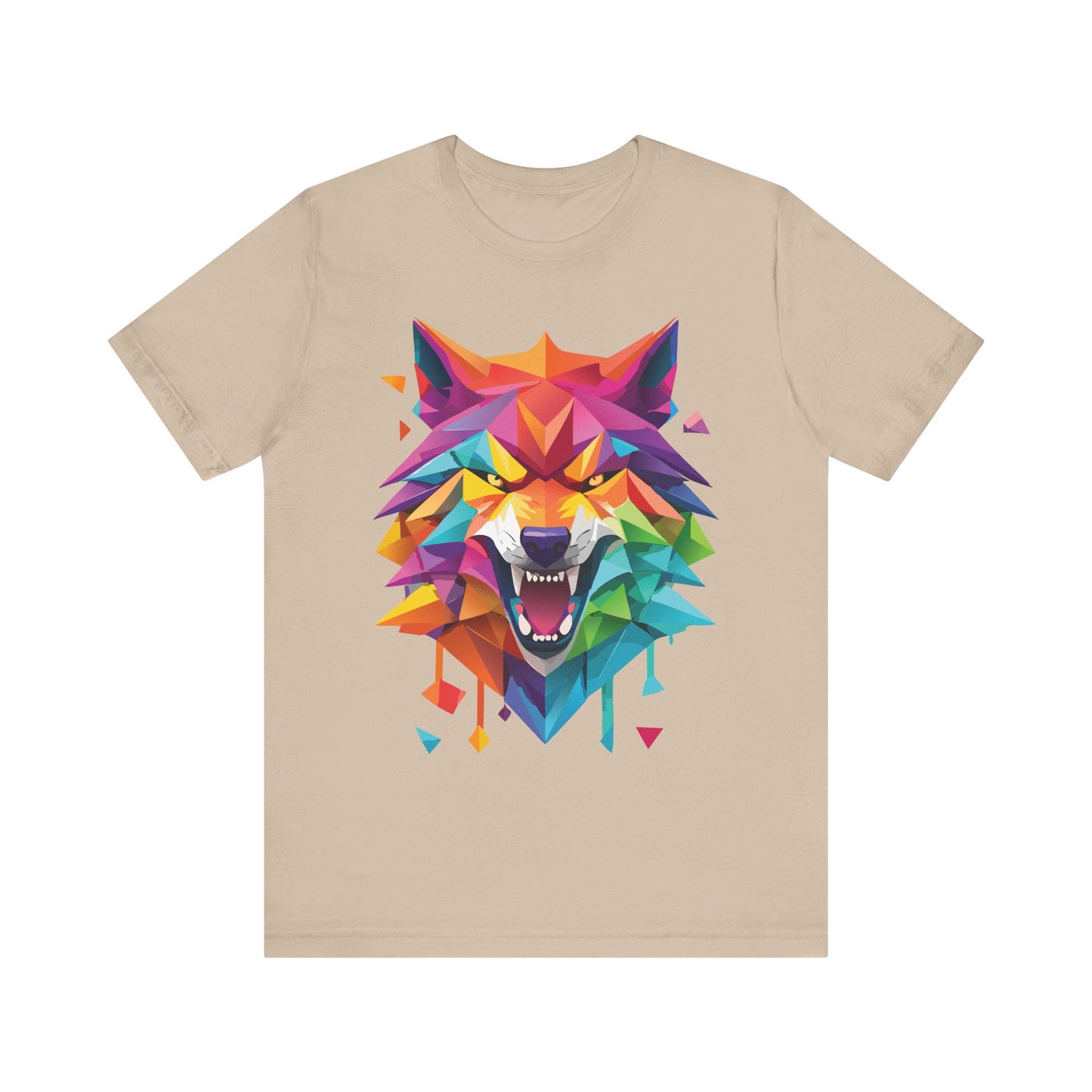 Unisex Animal Shirt, Tee Shirt with Animals, Art Design Tee Shirt, Wild Animals Shirt