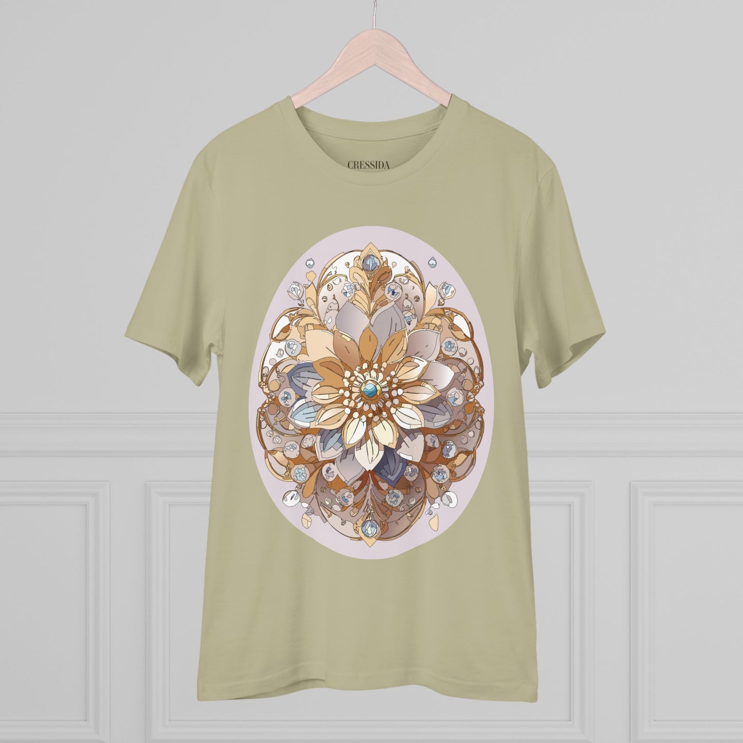 Organic T-shirt with Flower