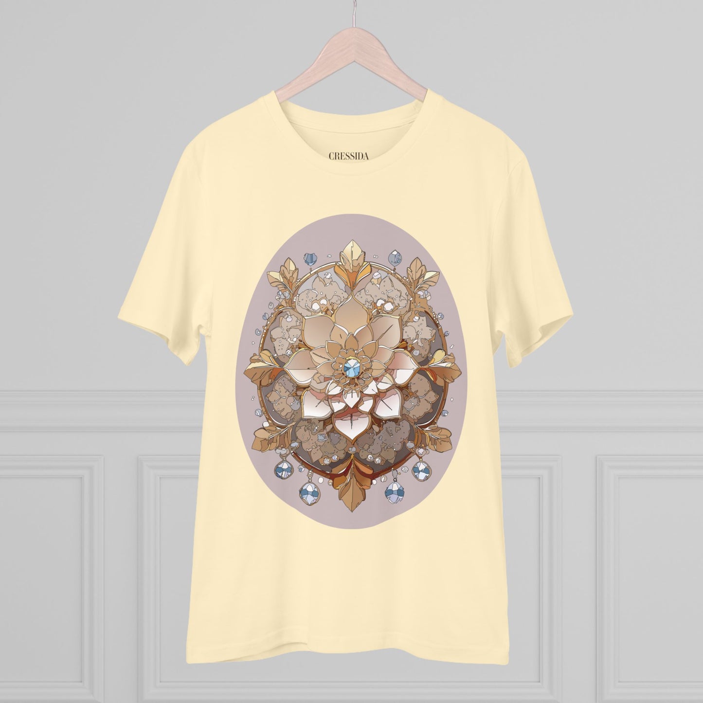 Organic T-shirt with Flower