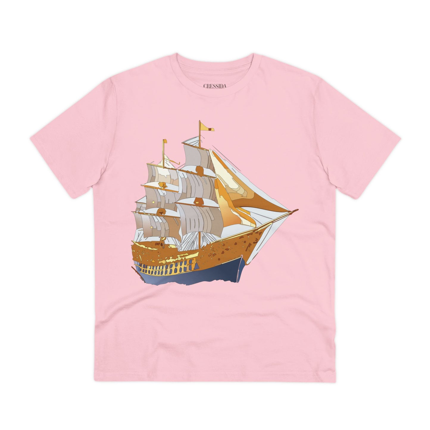 Organic T-shirt with Ship