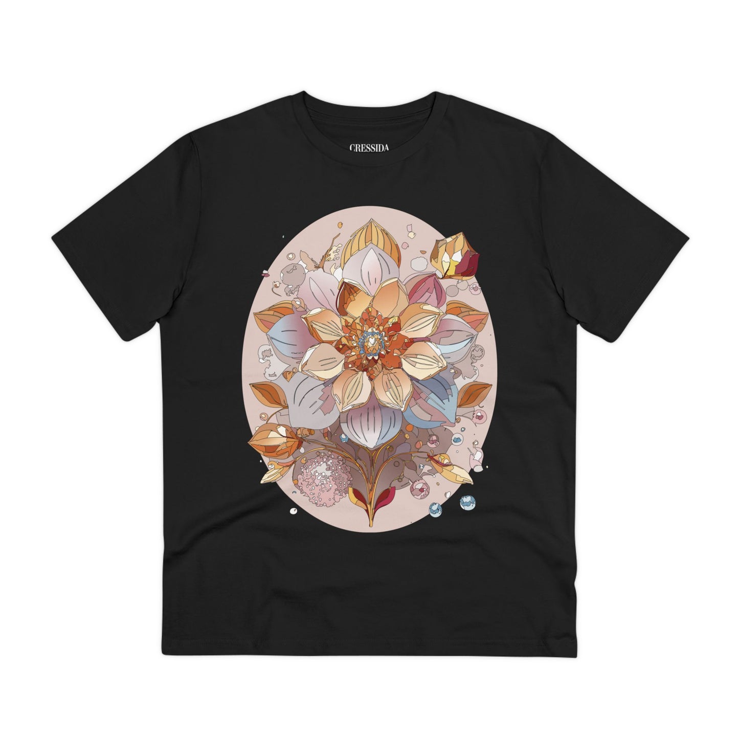 Organic T-shirt with Flower