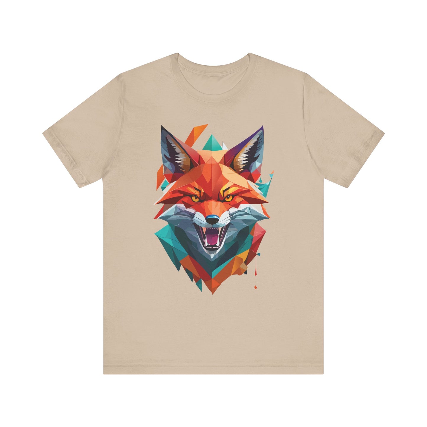 Unisex Animal Shirt, Tee Shirt with Animals, Art Design Tee Shirt, Wild Animals Shirt