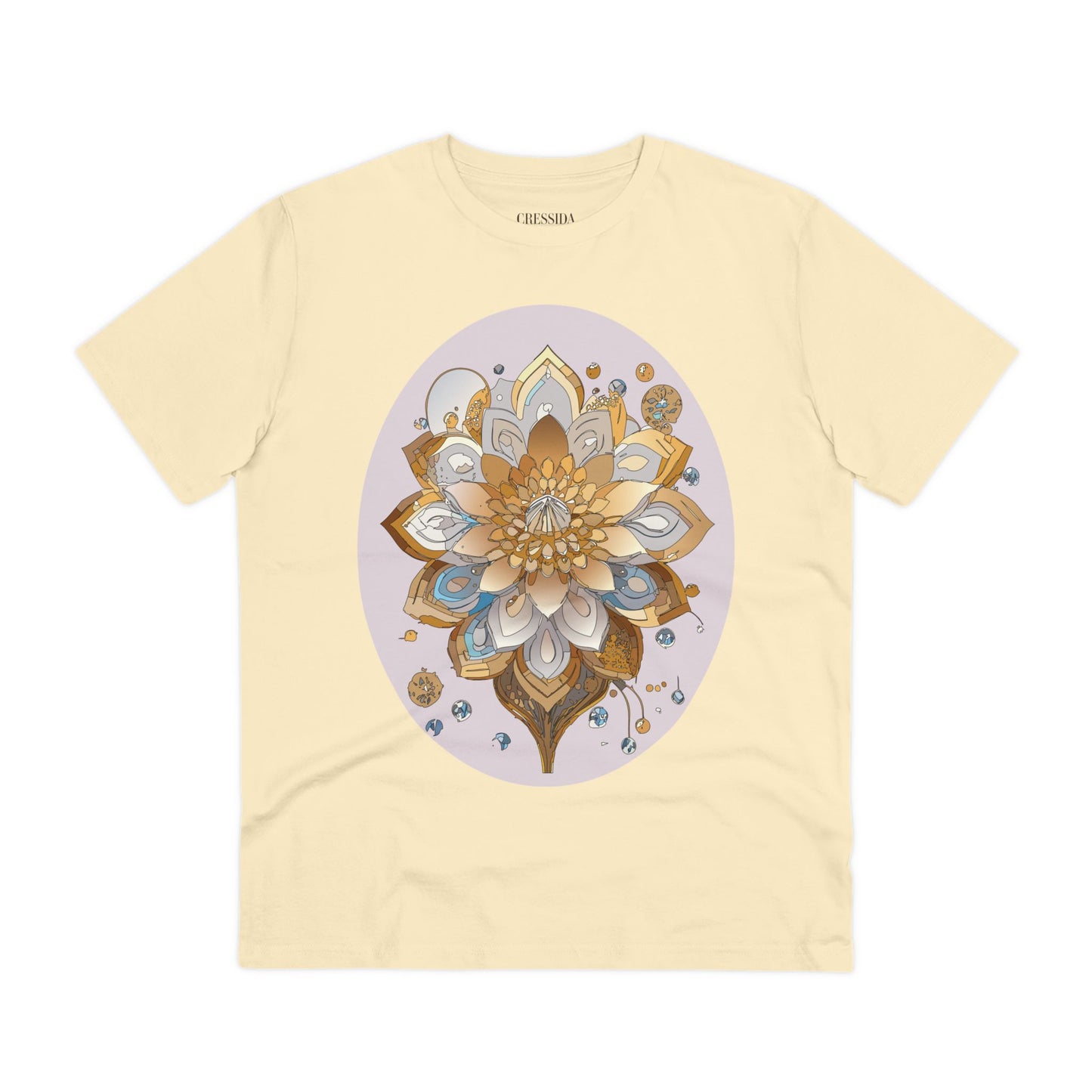 Organic T-shirt with Flower