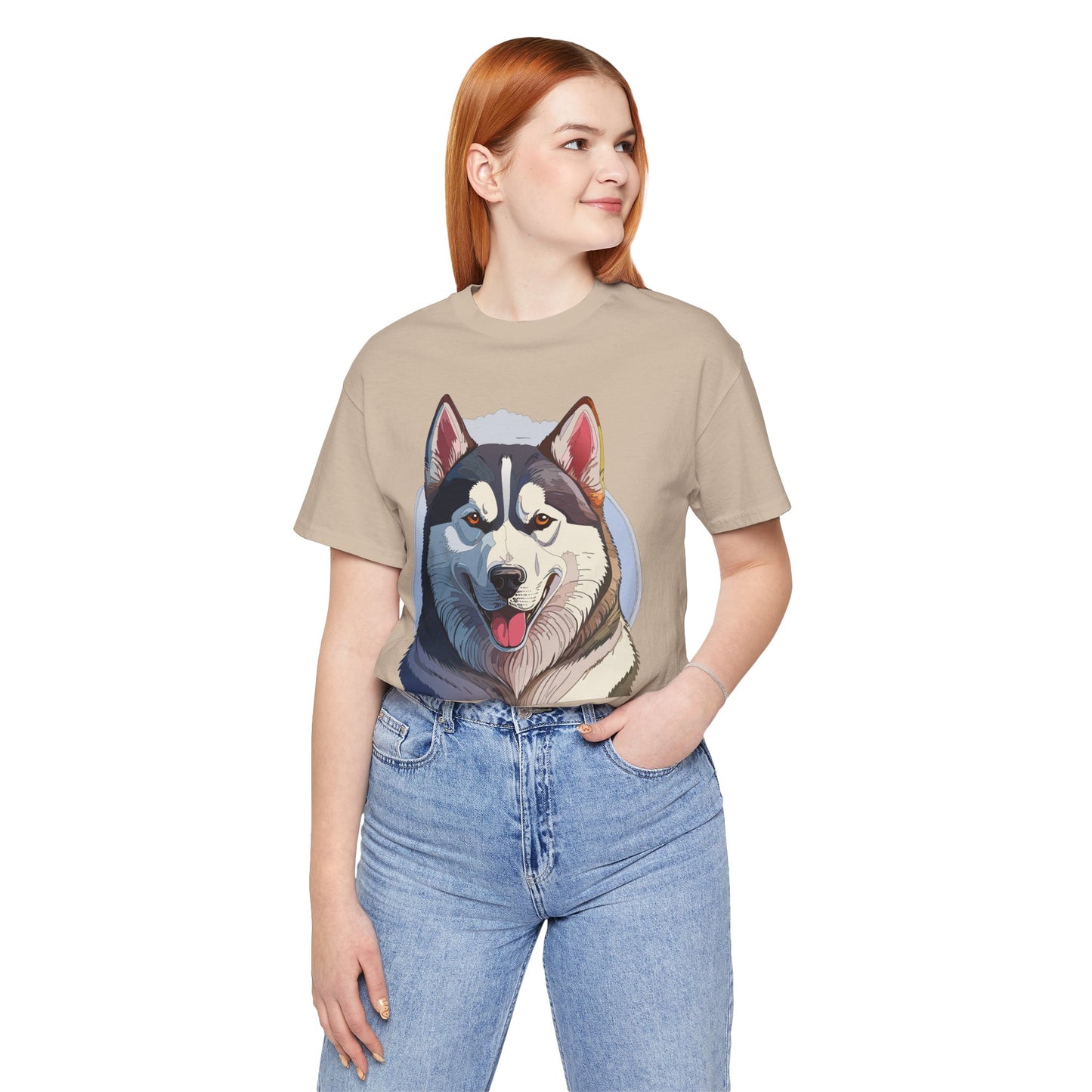 Unisex Animal Shirt, Tee Shirt with Animals, Art Design Tee Shirt, Wild Animals Shirt