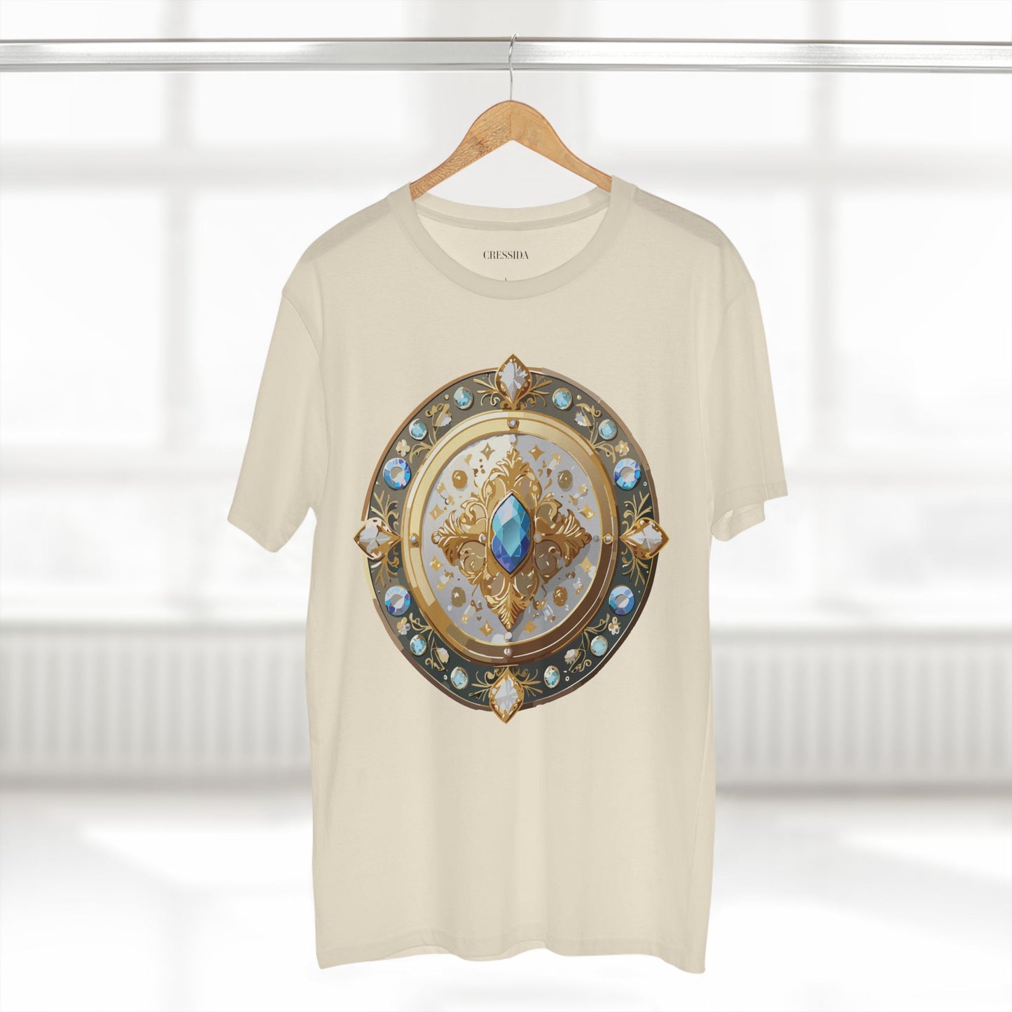 Medallion Shirt, Shirt with Medallion, Tee Shirt with Medal