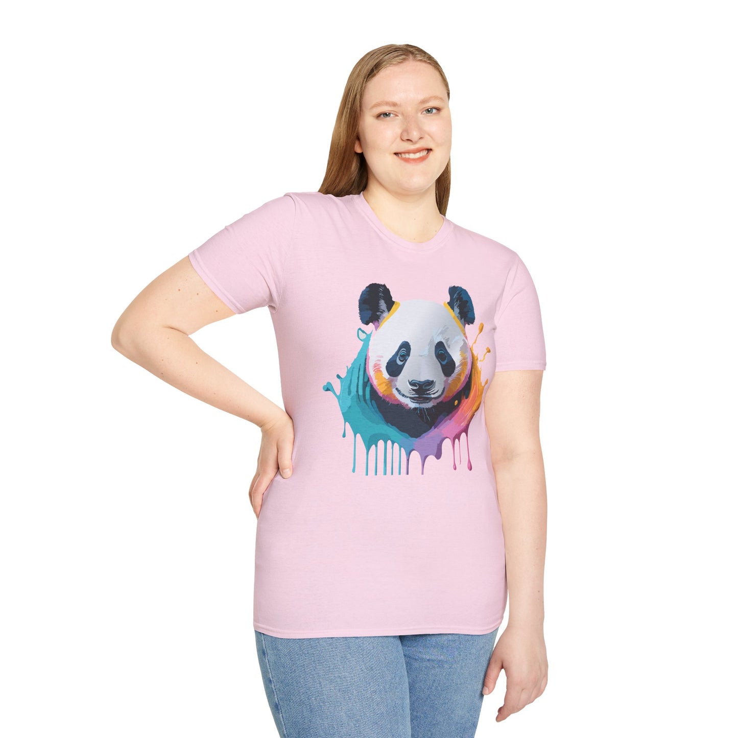 Panda Shirt, T Shirt with Panda, Animal Shirt, Tee Shirt with Animals