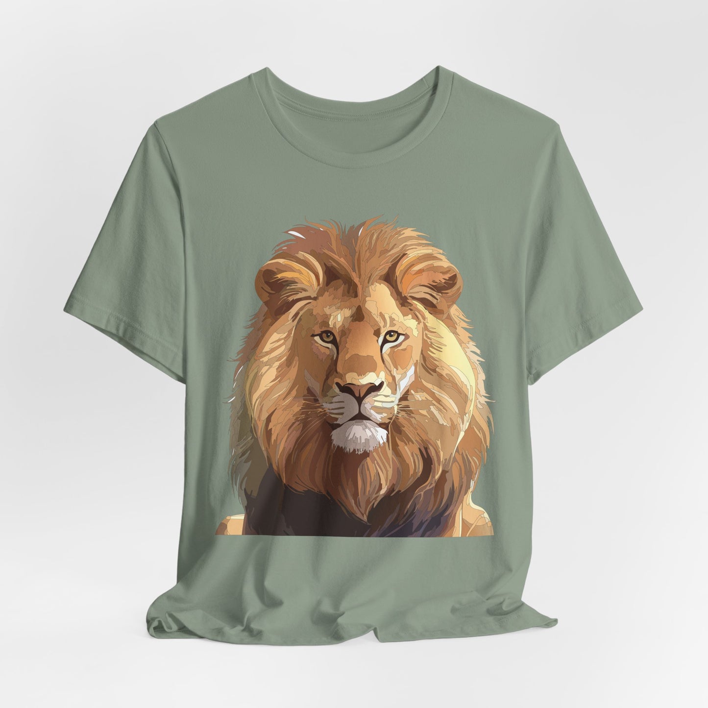 Unisex Animal Shirt, Tee Shirt with Animals, Art Design Tee Shirt, Wild Animals Shirt