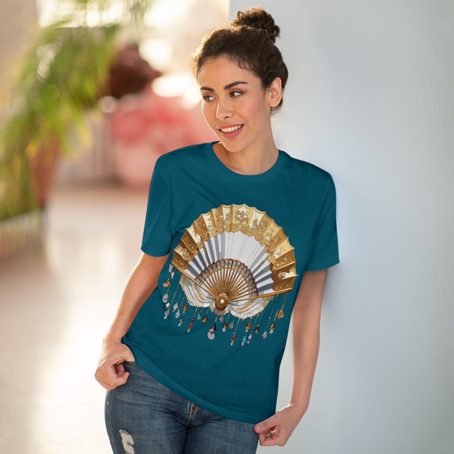 Organic T-shirt with Fan