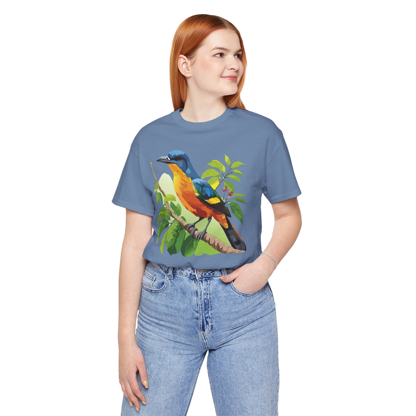 Unisex Animal Shirt, Tee Shirt with Animals, Art Design Tee Shirt, Wild Animals Shirt