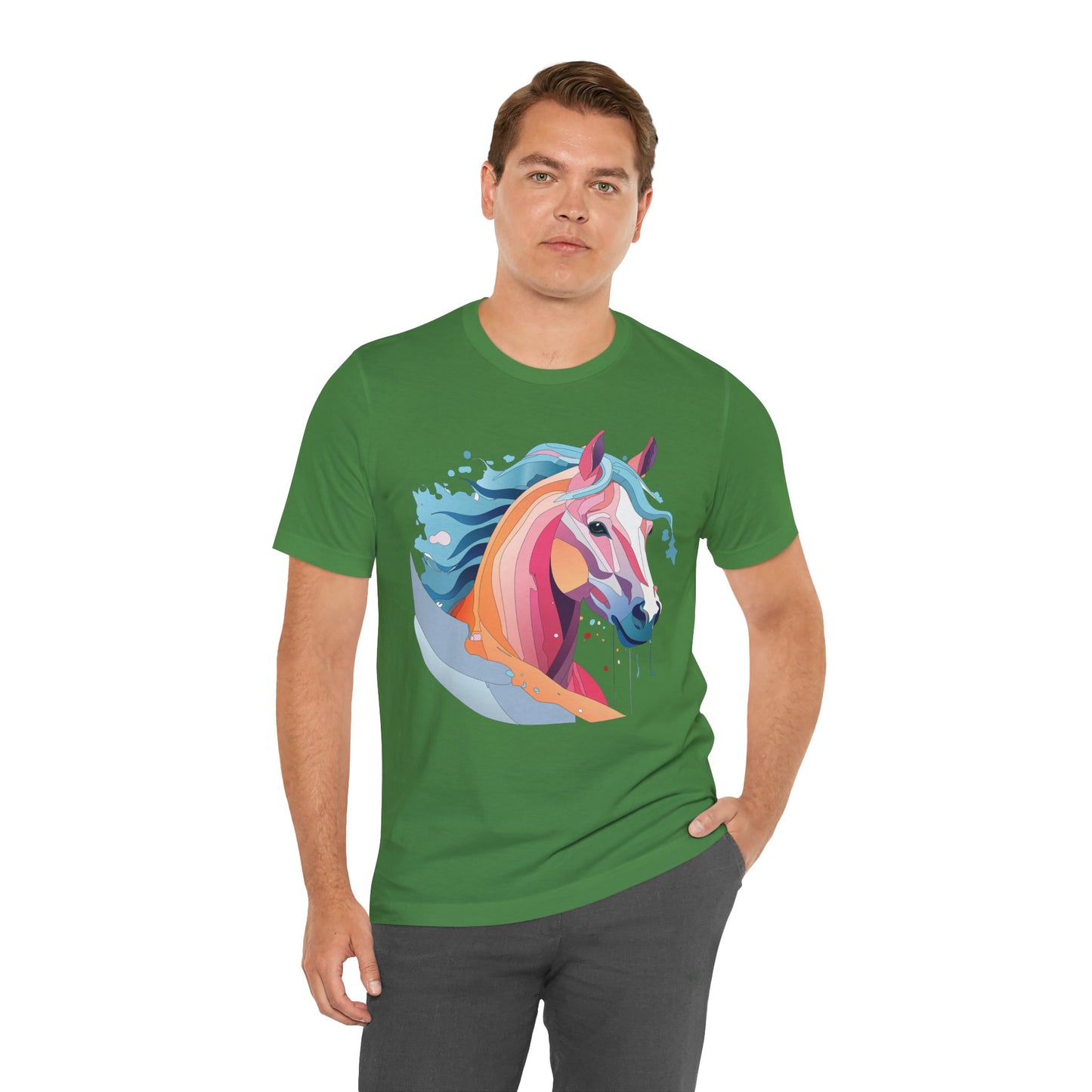 Unisex Animal Shirt, Tee Shirt with Animals, Art Design Tee Shirt, Wild Animals Shirt