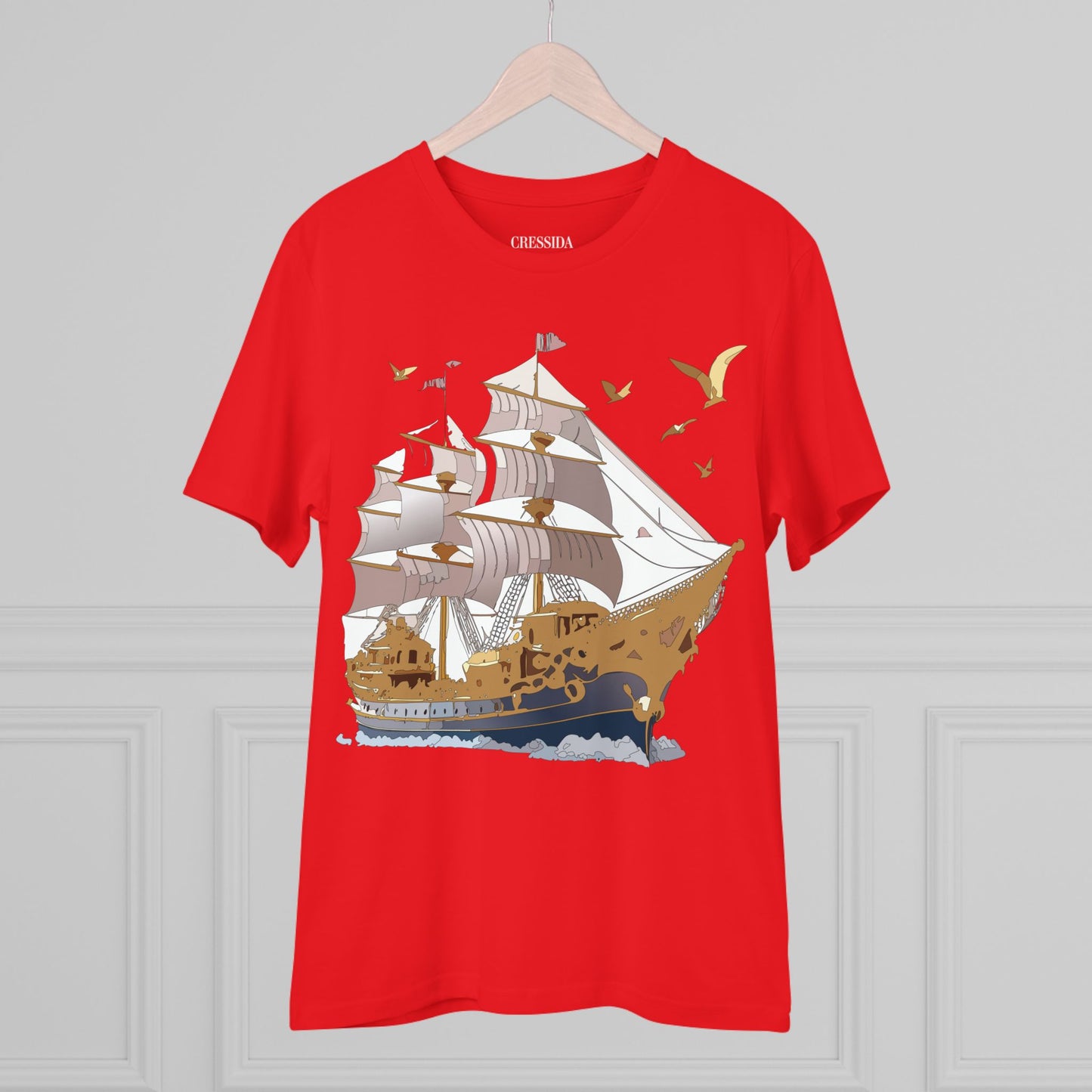 Organic T-shirt with Ship