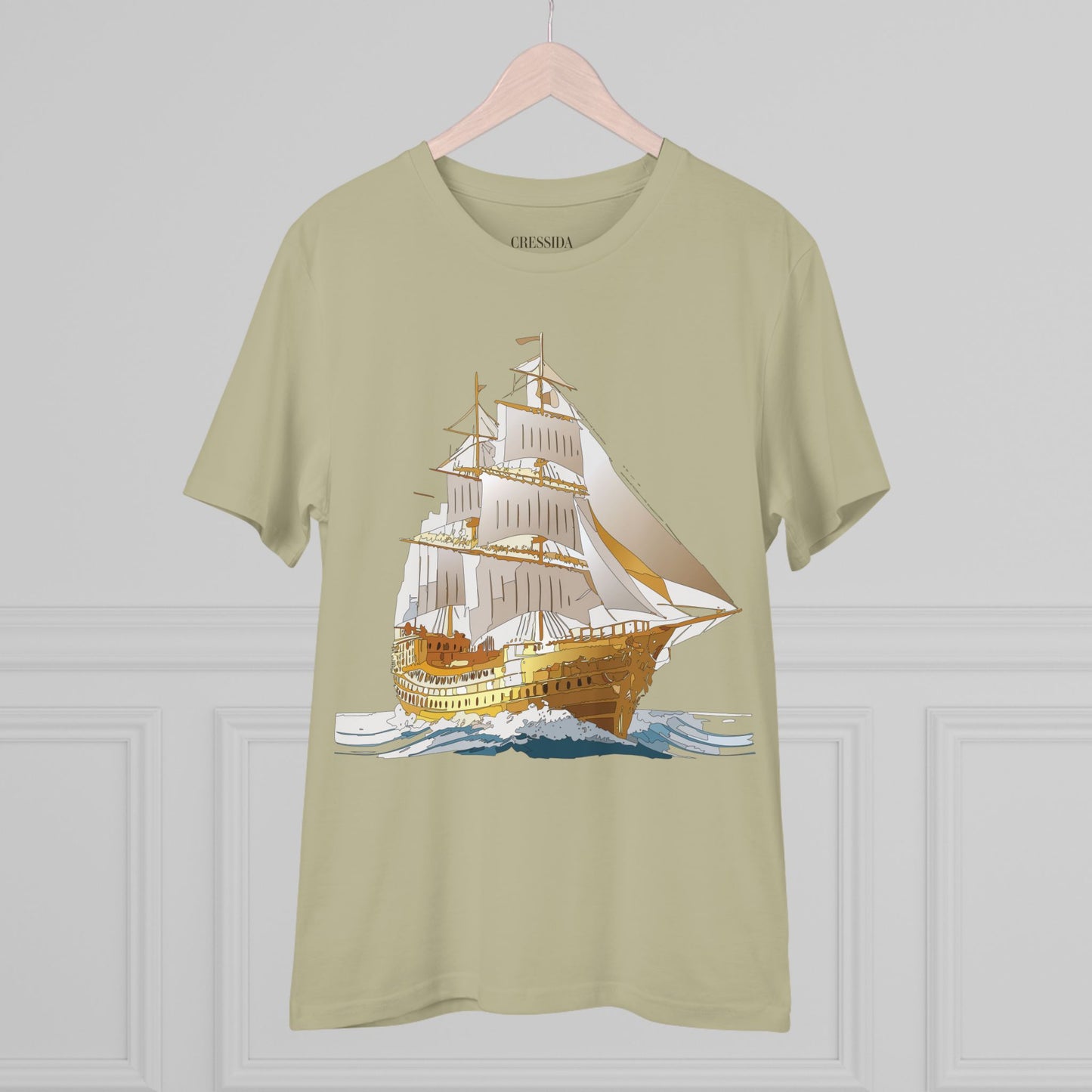 Organic T-shirt with Ship