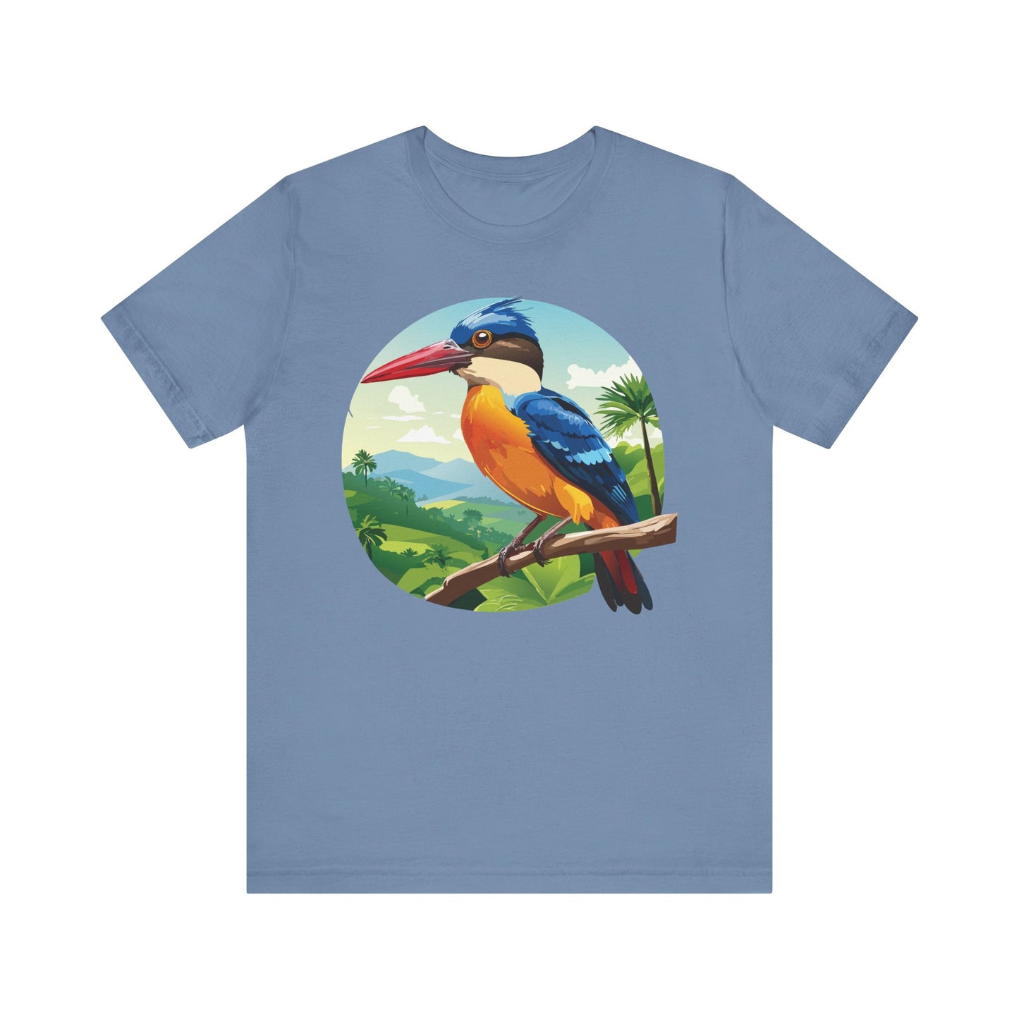Unisex Animal Shirt, Tee Shirt with Animals, Art Design Tee Shirt, Wild Animals Shirt