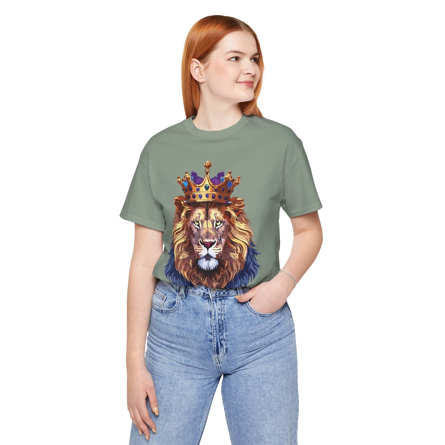 Unisex Animal Shirt, Tee Shirt with Animals, Art Design Tee Shirt, Wild Animals Shirt