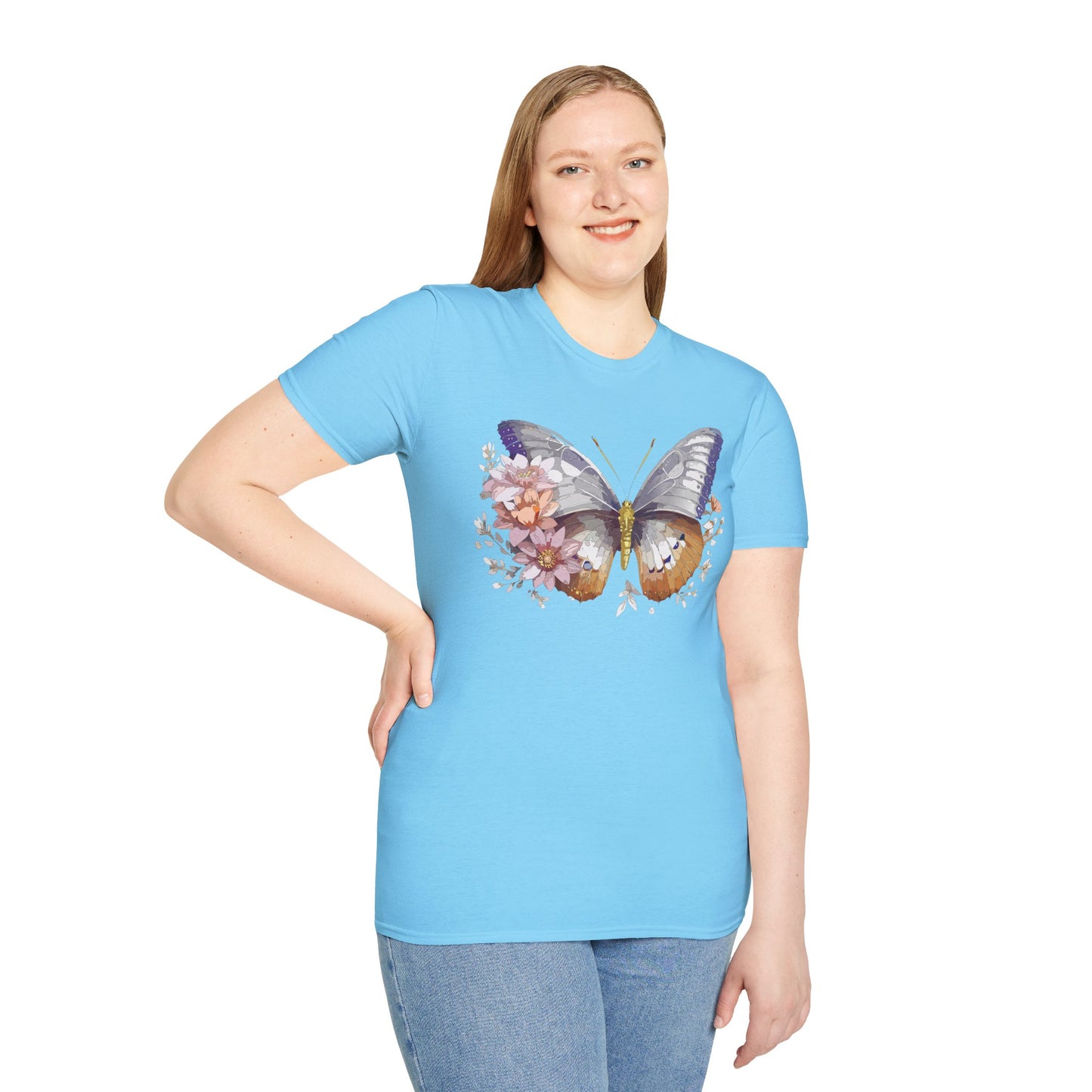 Butterfly Shirt, T Shirt with Butterfly, Monarch Shirt
