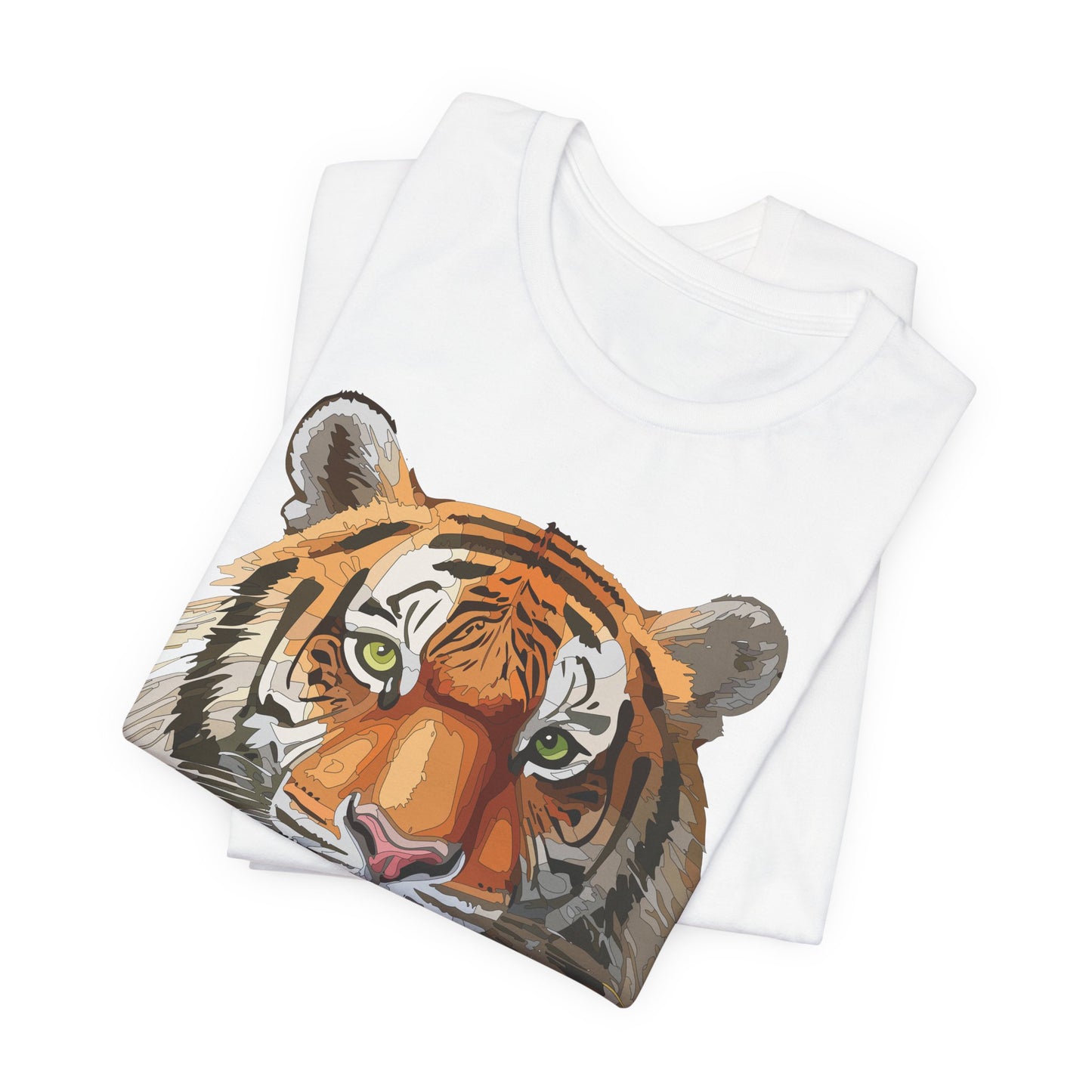 Unisex Animal Shirt, Tee Shirt with Animals, Art Design Tee Shirt, Wild Animals Shirt