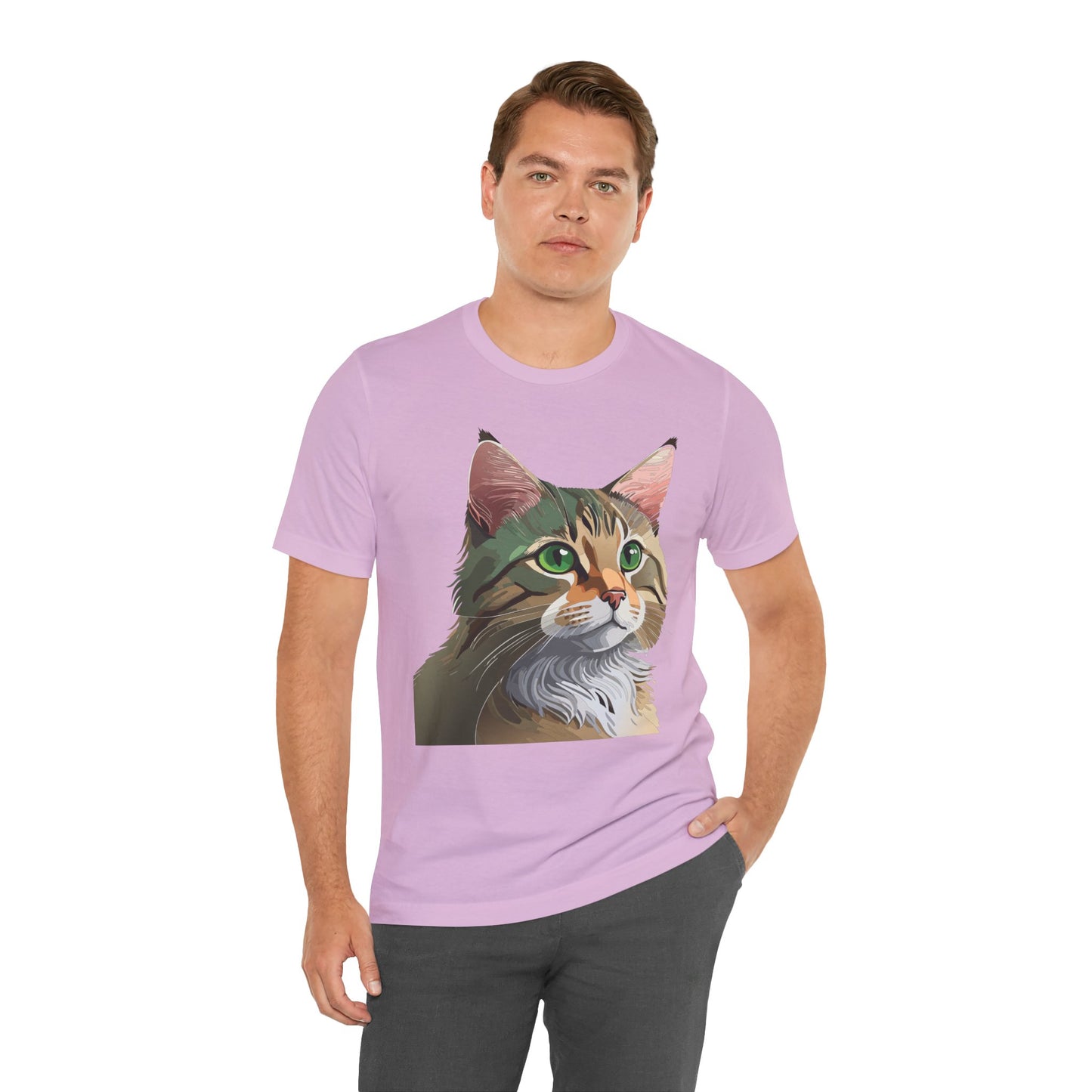 Unisex Animal Shirt, Tee Shirt with Animals, Art Design Tee Shirt, Wild Animals Shirt