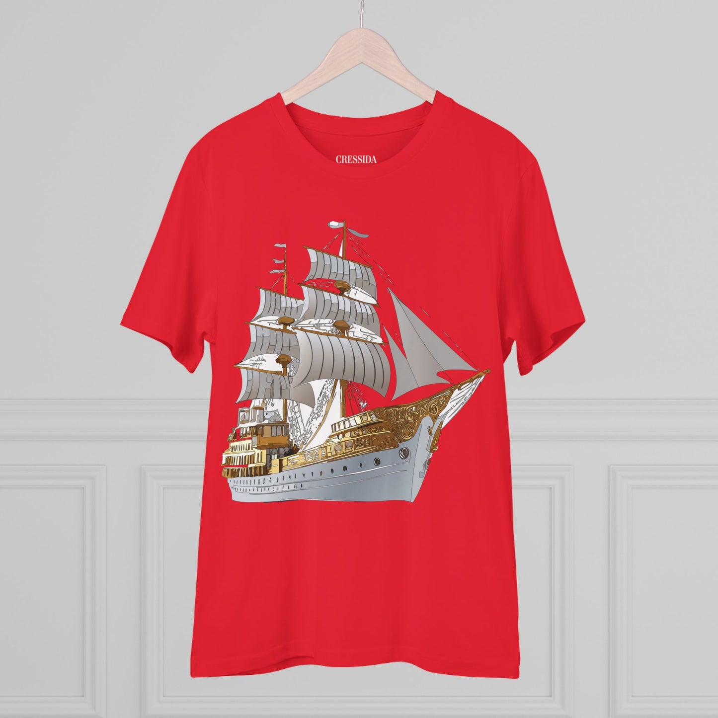 Organic T-shirt with Ship