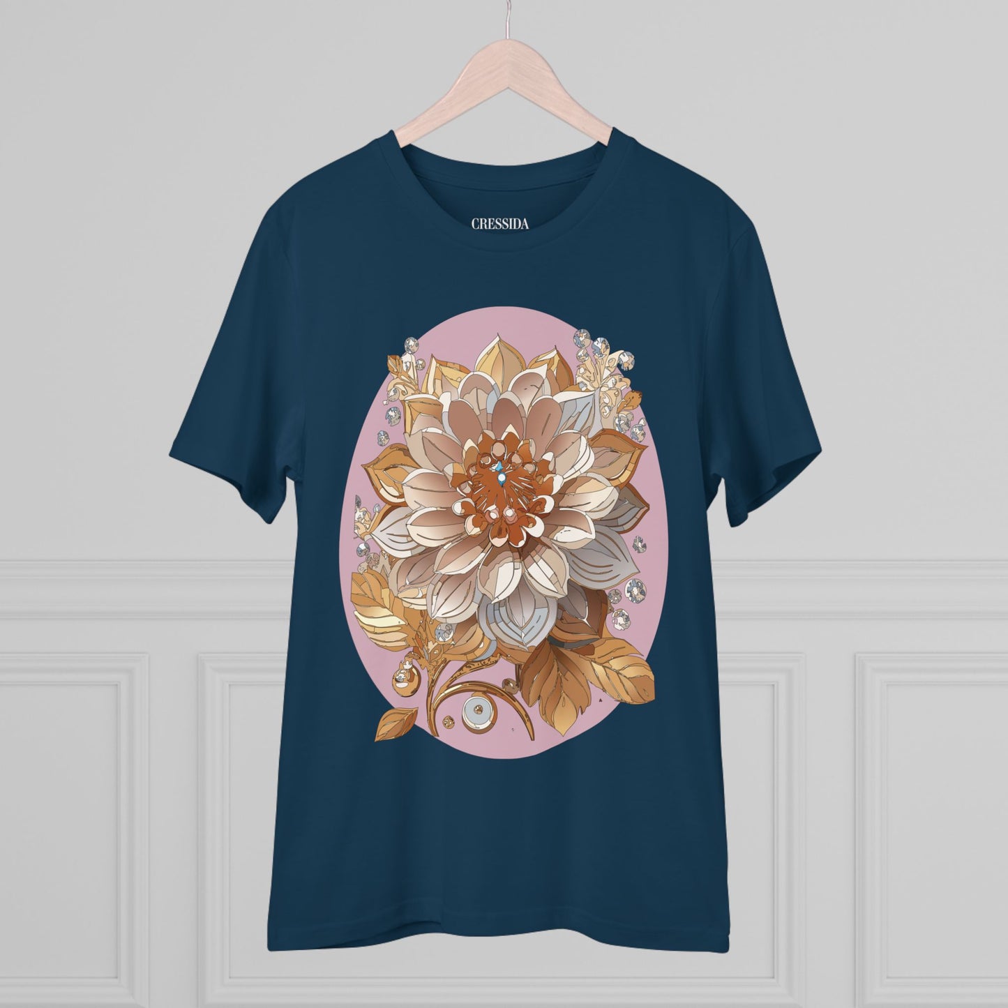 Organic T-shirt with Flower