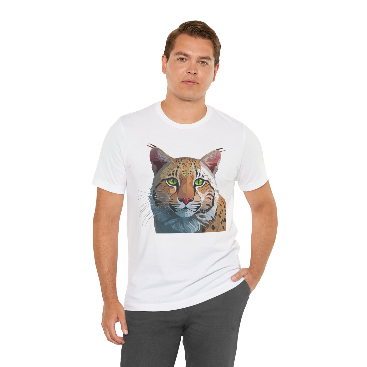 Unisex Animal Shirt, Tee Shirt with Animals, Art Design Tee Shirt, Wild Animals Shirt