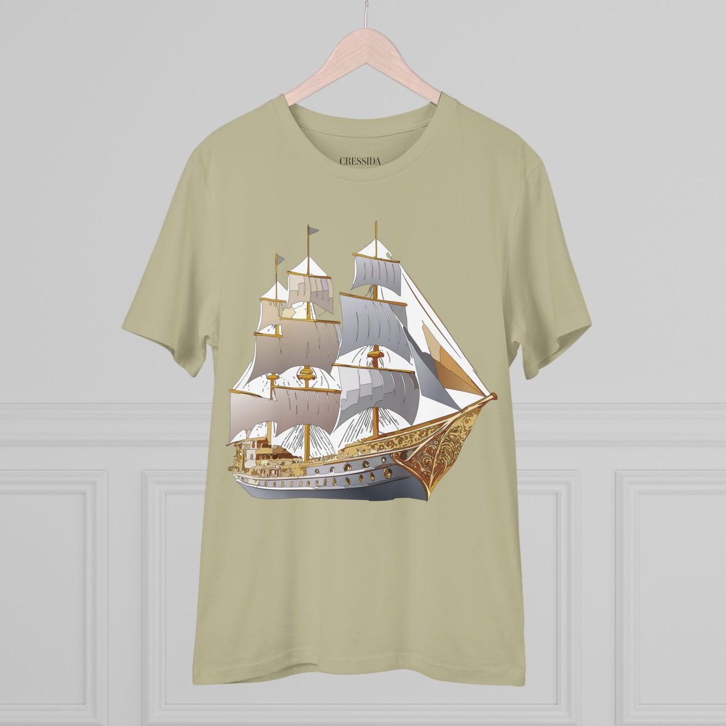 Organic T-shirt with Ship