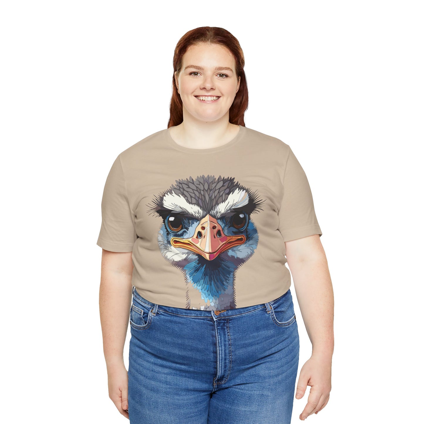 Unisex Animal Shirt, Tee Shirt with Animals, Art Design Tee Shirt, Wild Animals Shirt