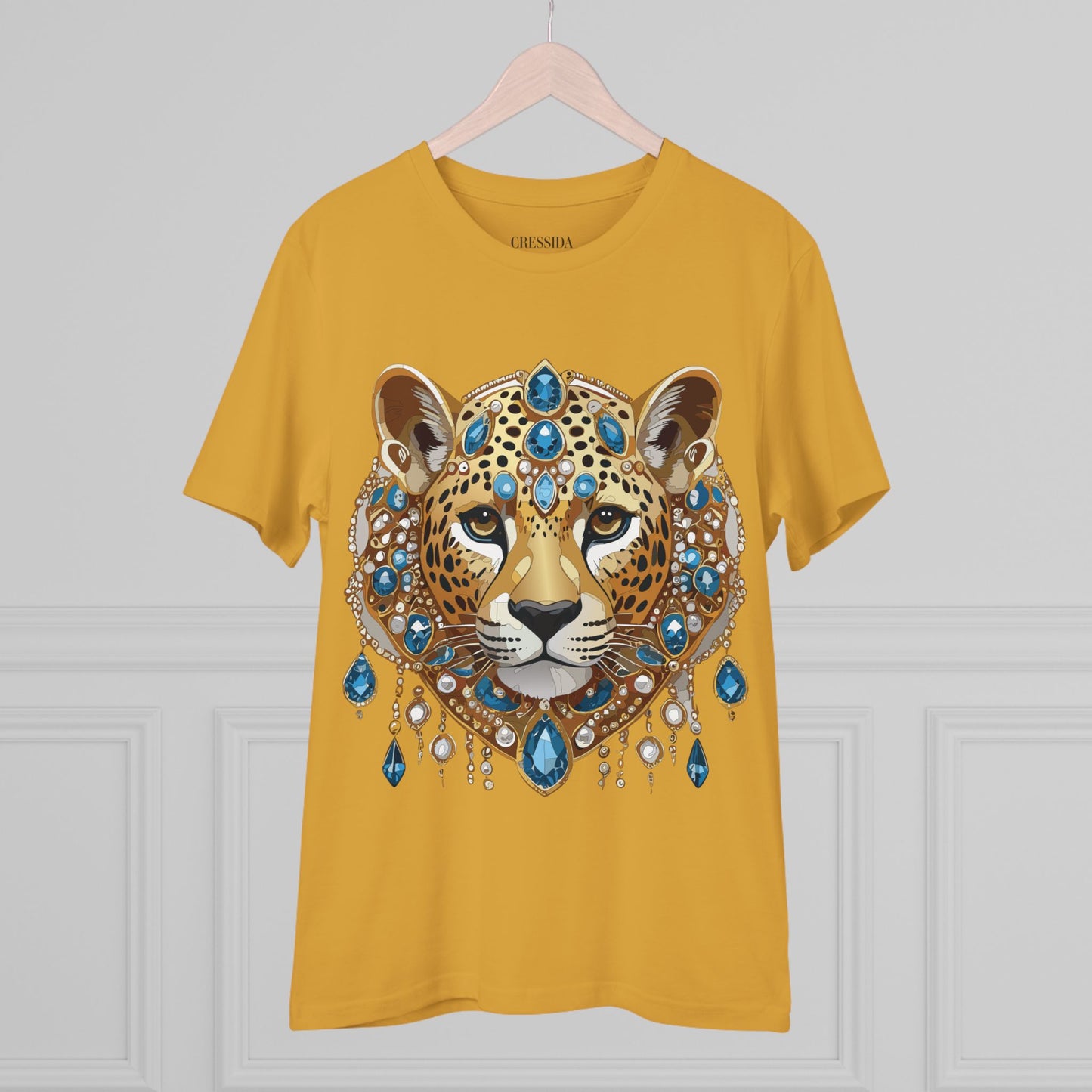 Organic T-shirt with Animals - Cheetah