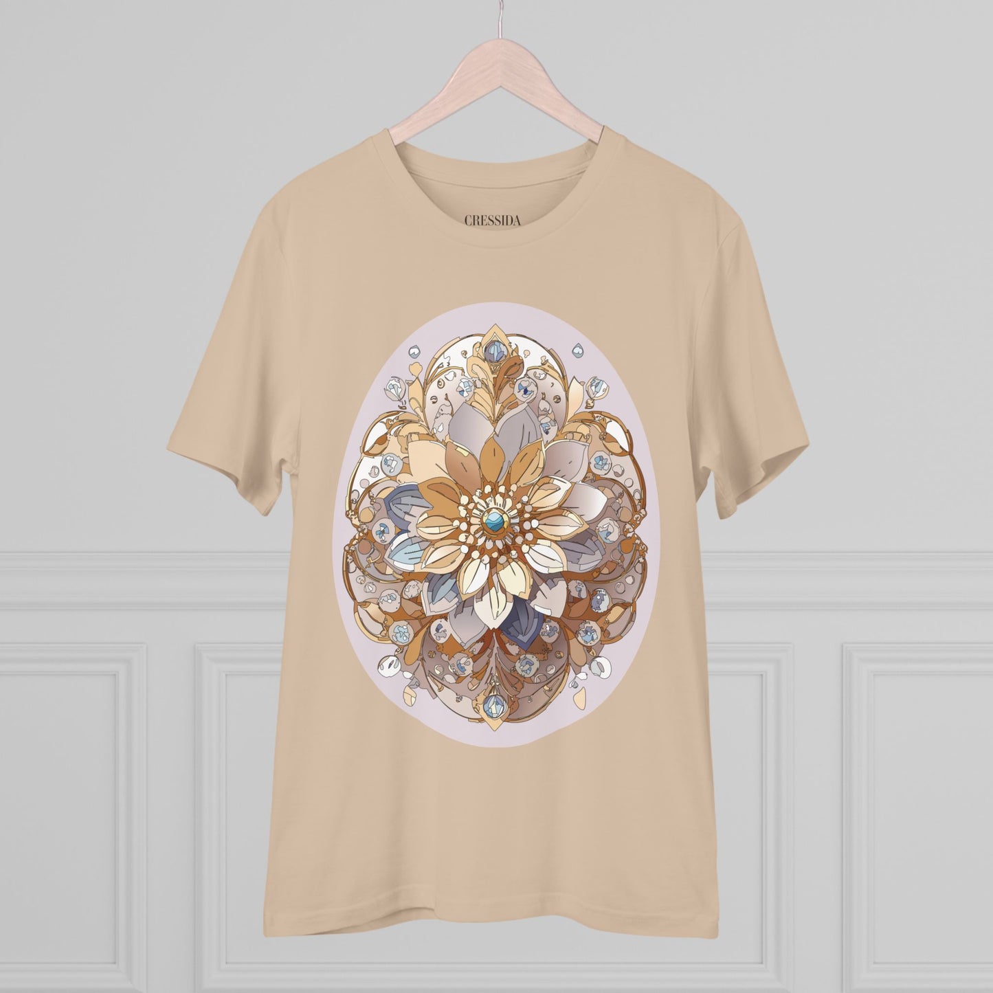 Organic T-shirt with Flower