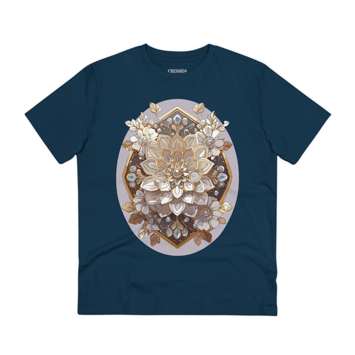 Organic T-shirt with Flower