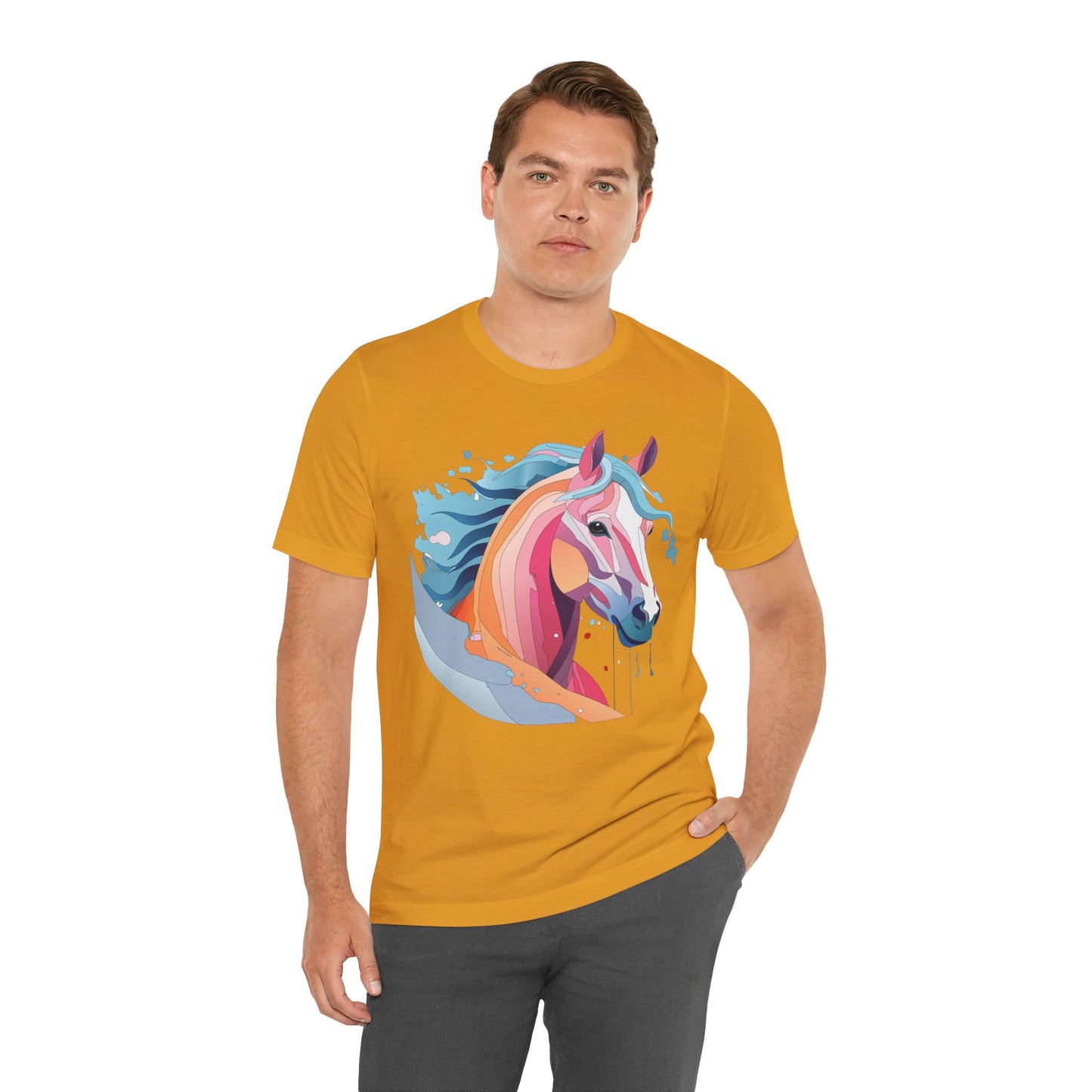 Unisex Animal Shirt, Tee Shirt with Animals, Art Design Tee Shirt, Wild Animals Shirt