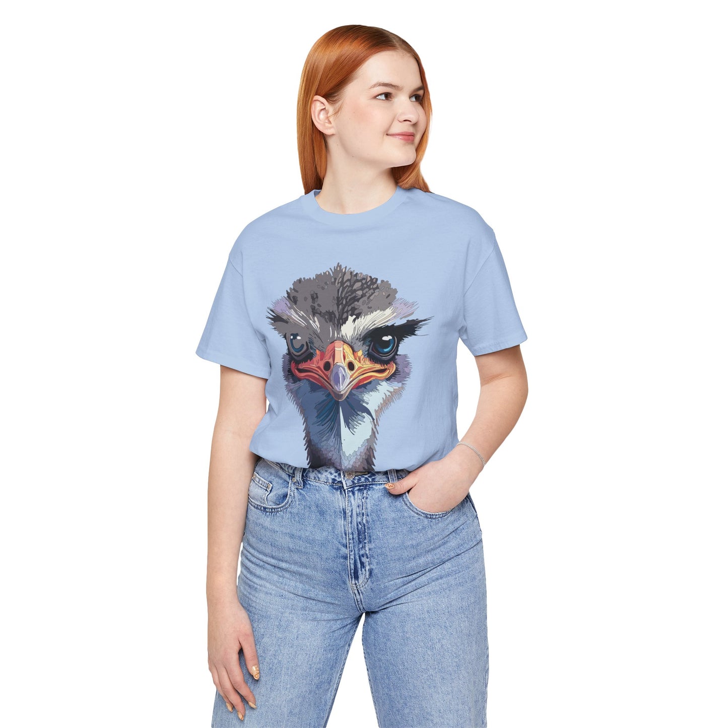 Unisex Animal Shirt, Tee Shirt with Animals, Art Design Tee Shirt, Wild Animals Shirt