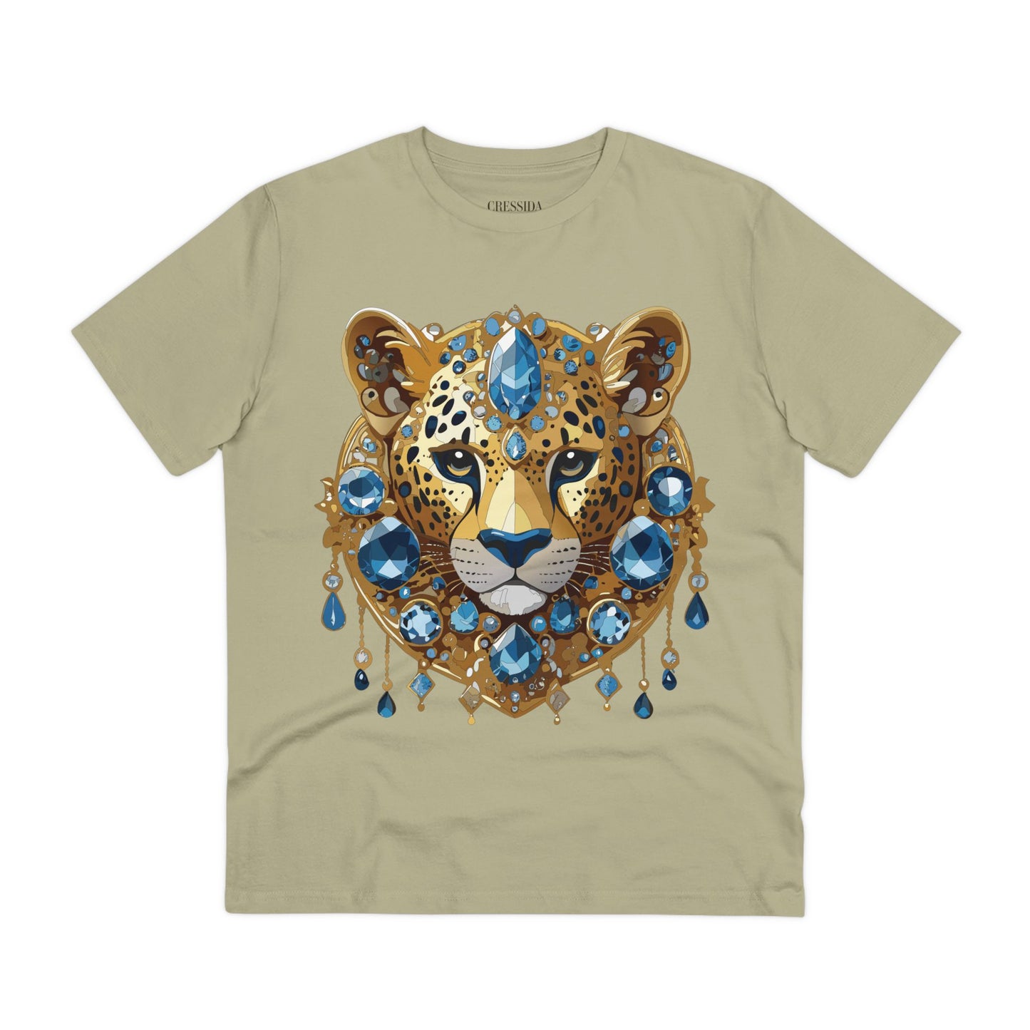 Organic T-shirt with Animals - Cheetah