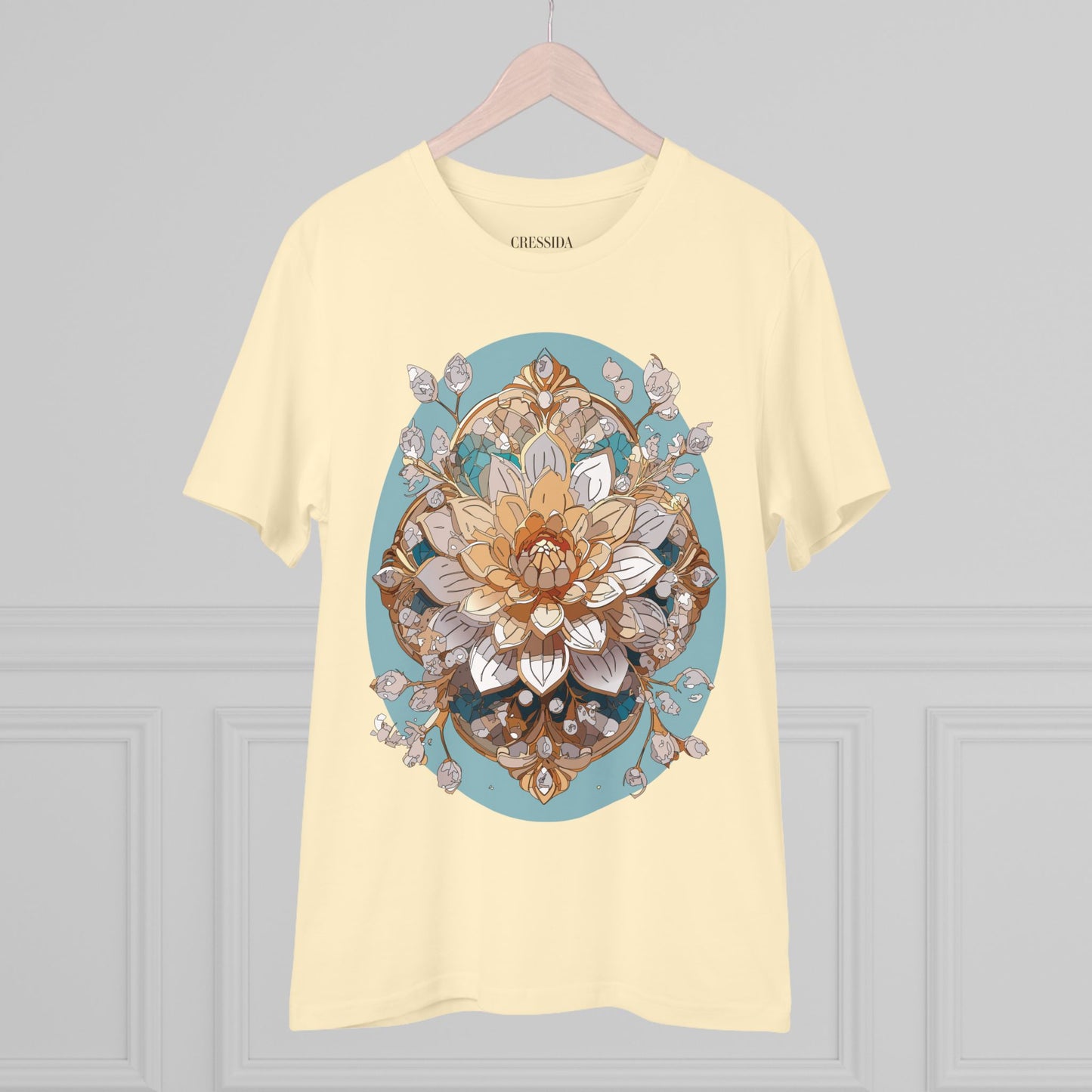 Organic T-shirt with Flower