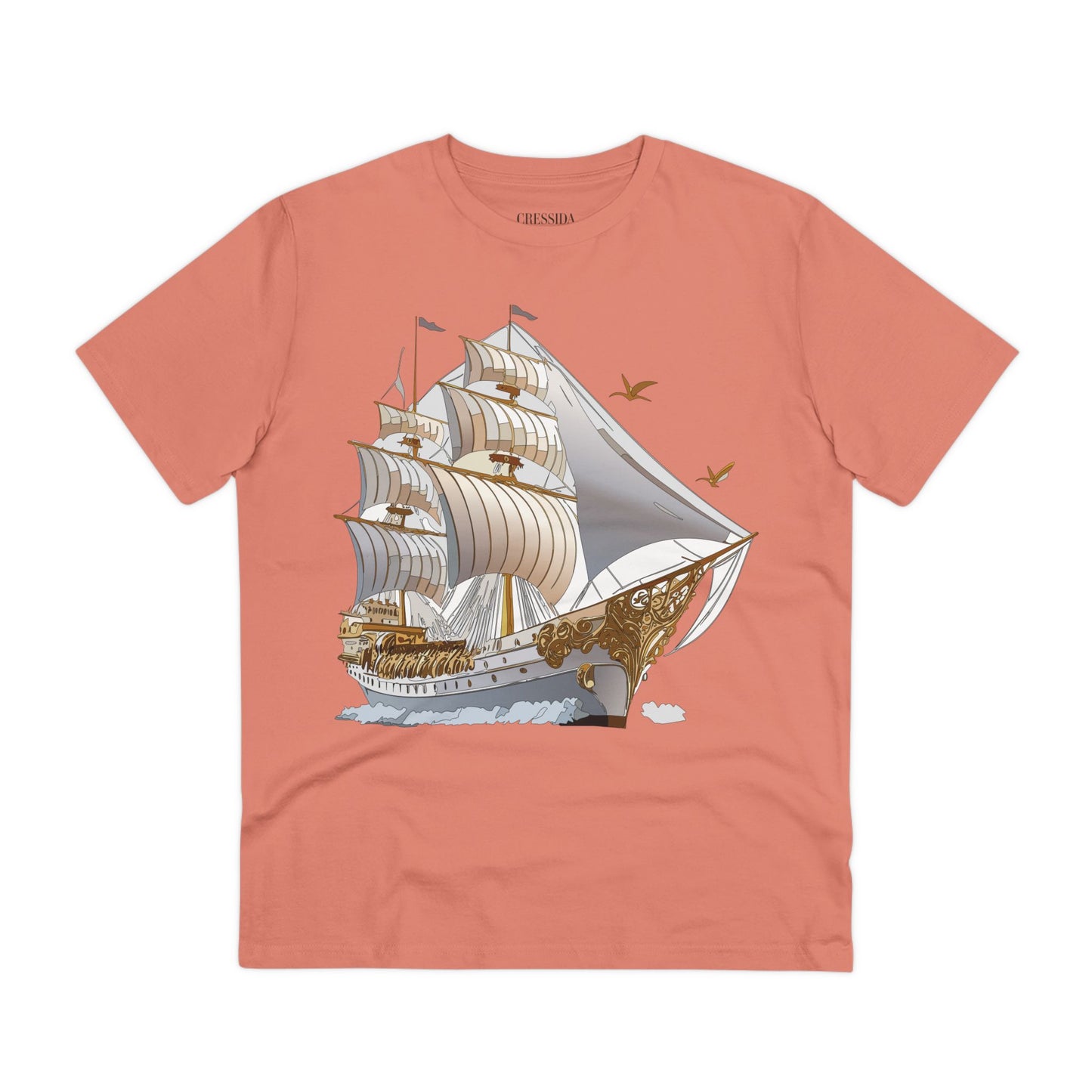 Organic T-shirt with Ship