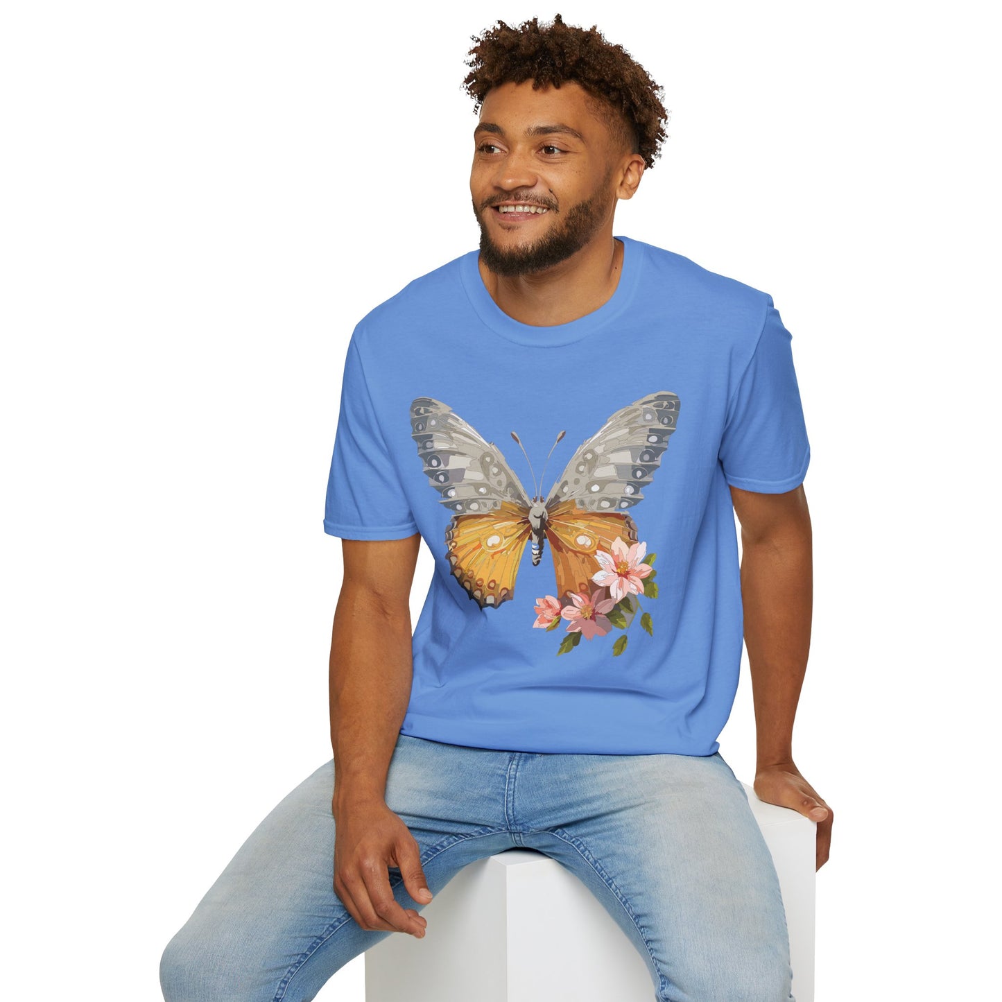 Butterfly Shirt, T Shirt with Butterfly, Monarch Shirt