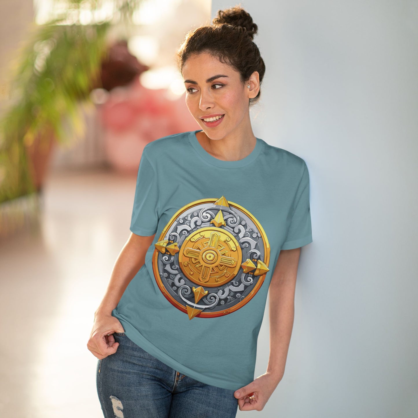 Organic T-shirt with Coin