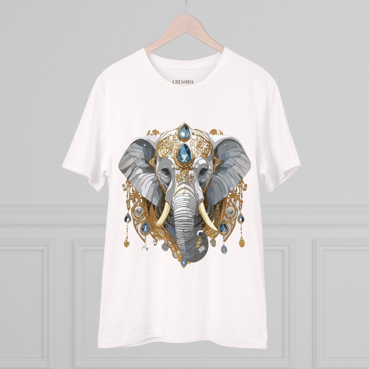 Organic T-shirt with Animals - Elephant