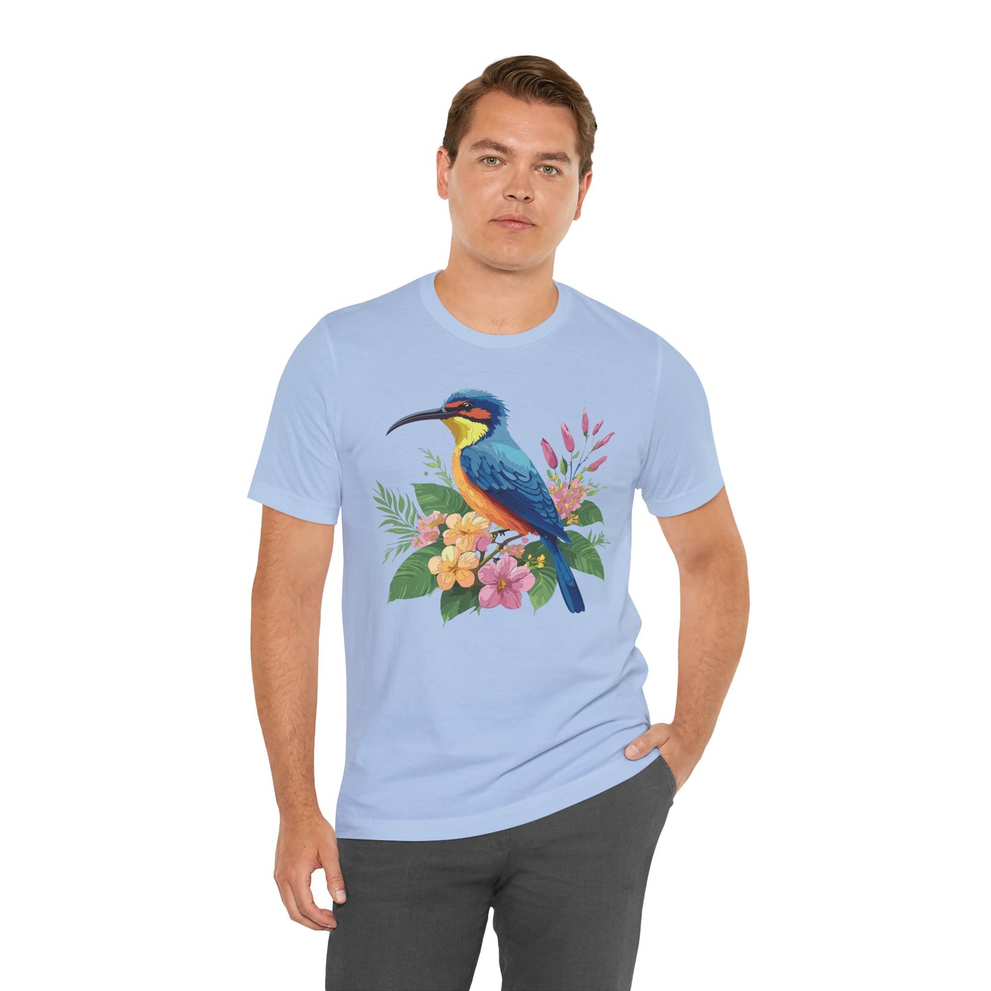 Unisex Animal Shirt, Tee Shirt with Animals, Art Design Tee Shirt, Wild Animals Shirt
