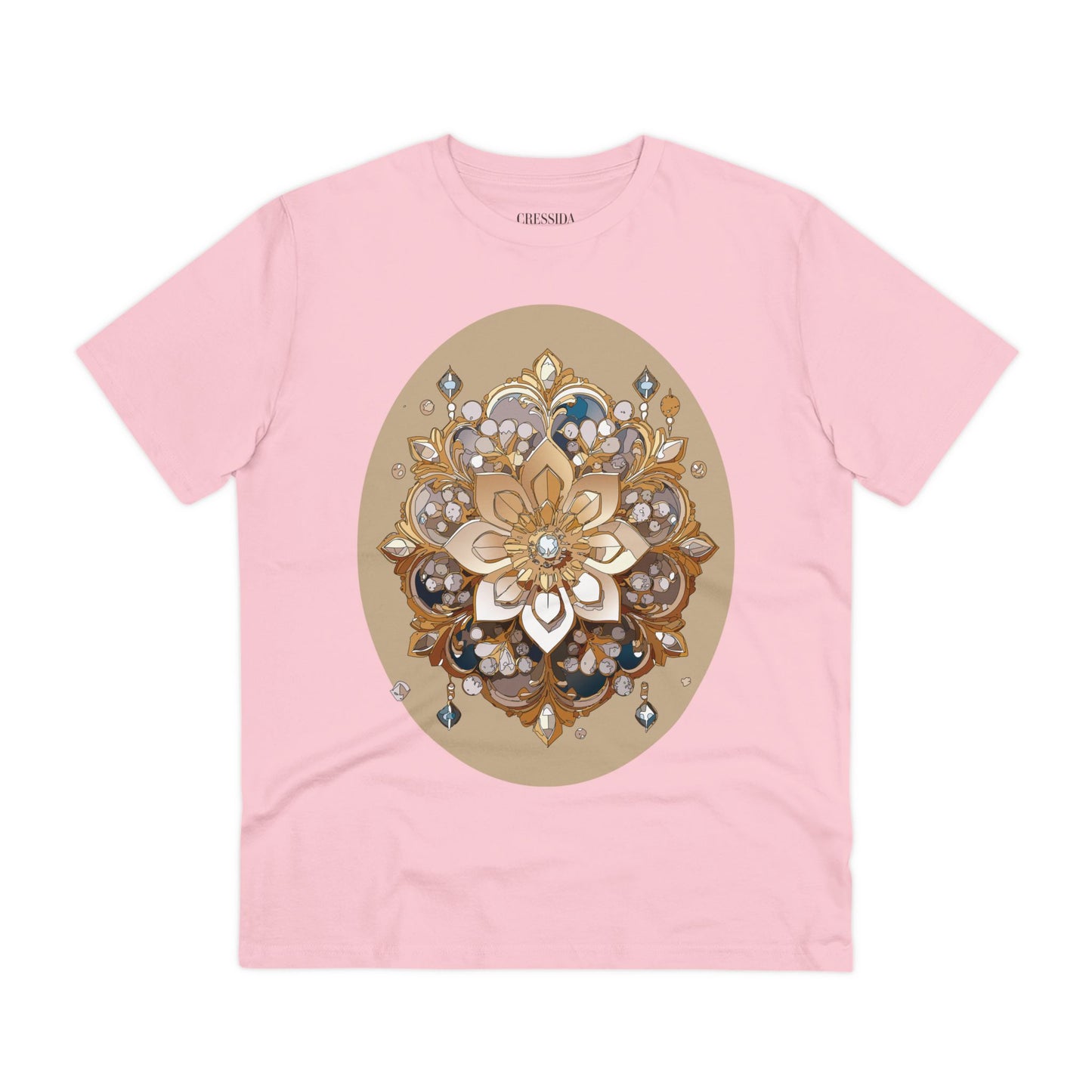 Organic T-shirt with Flower