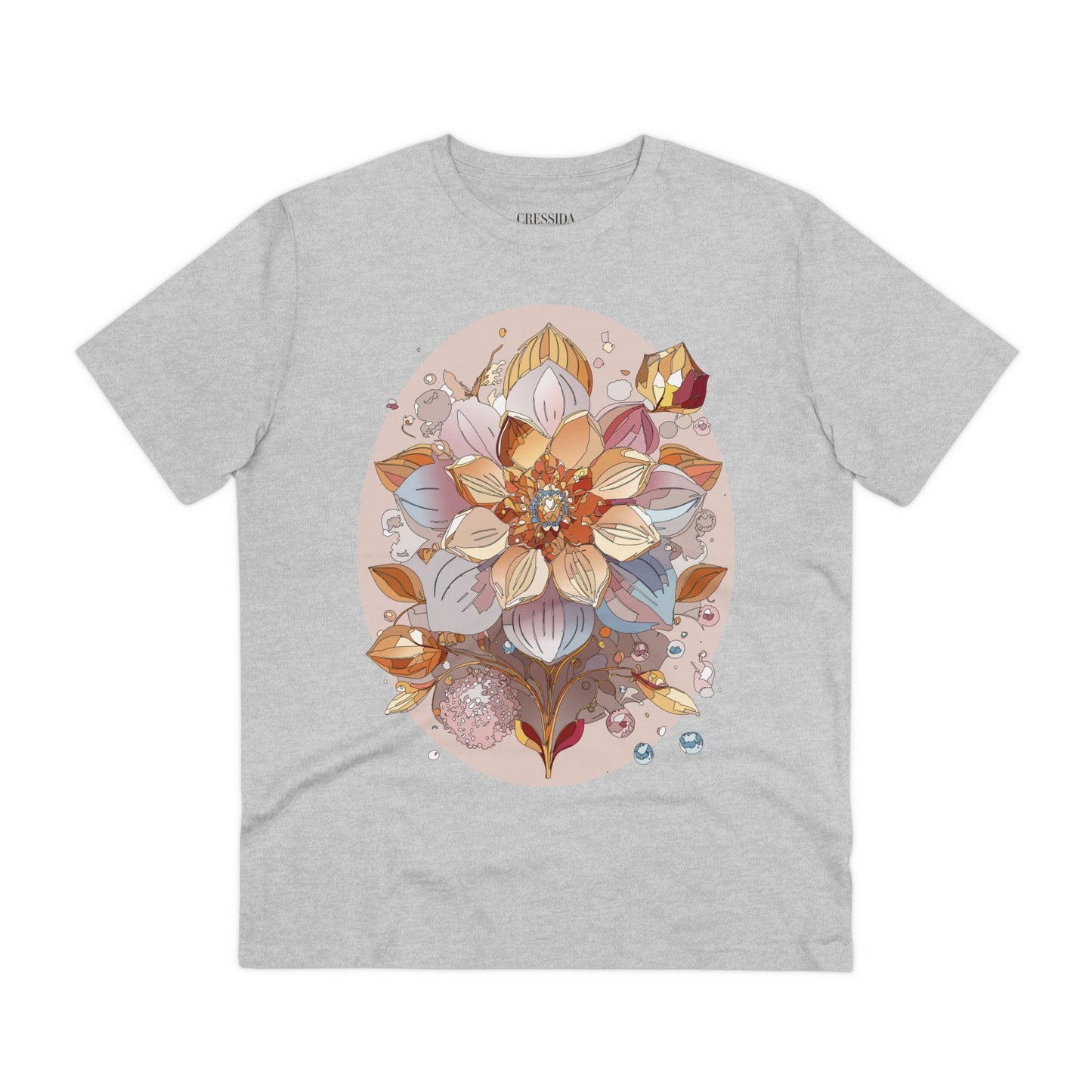 Organic T-shirt with Flower