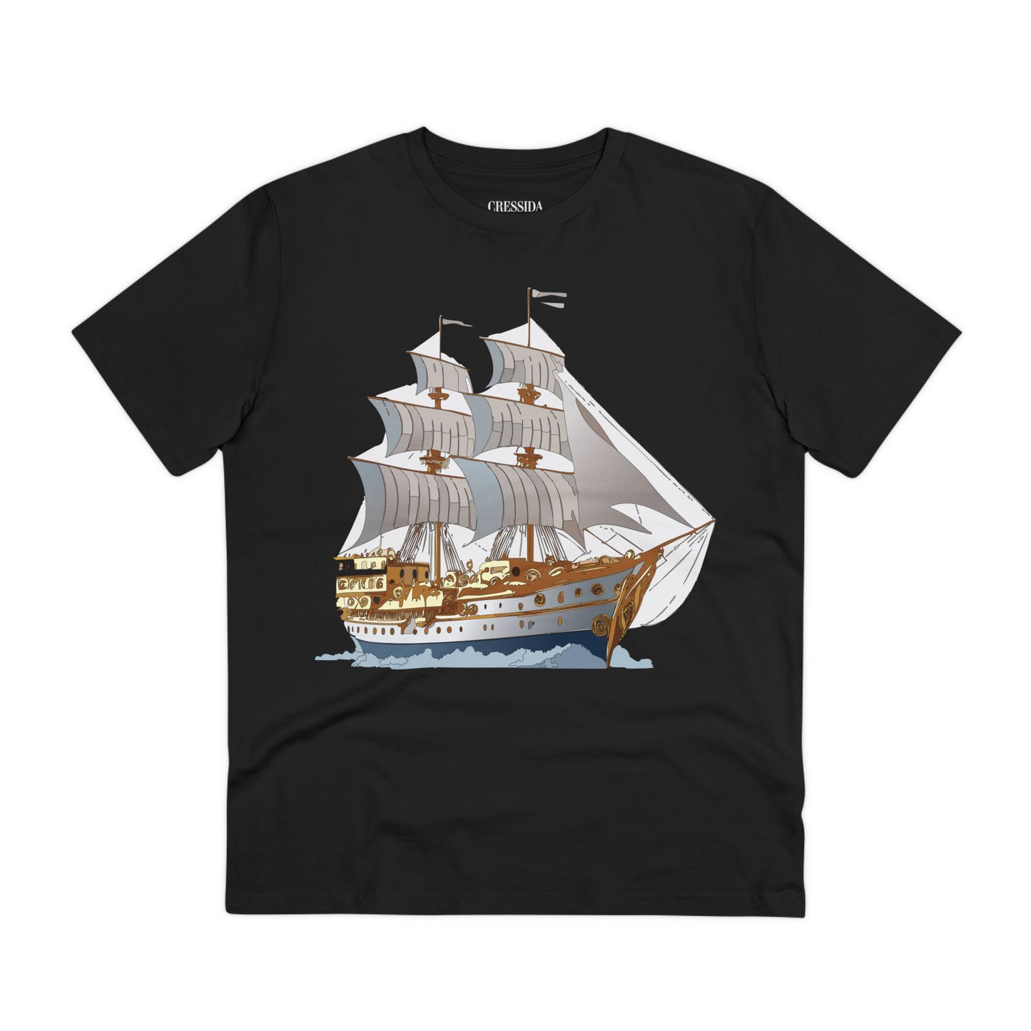 Organic T-shirt with Ship